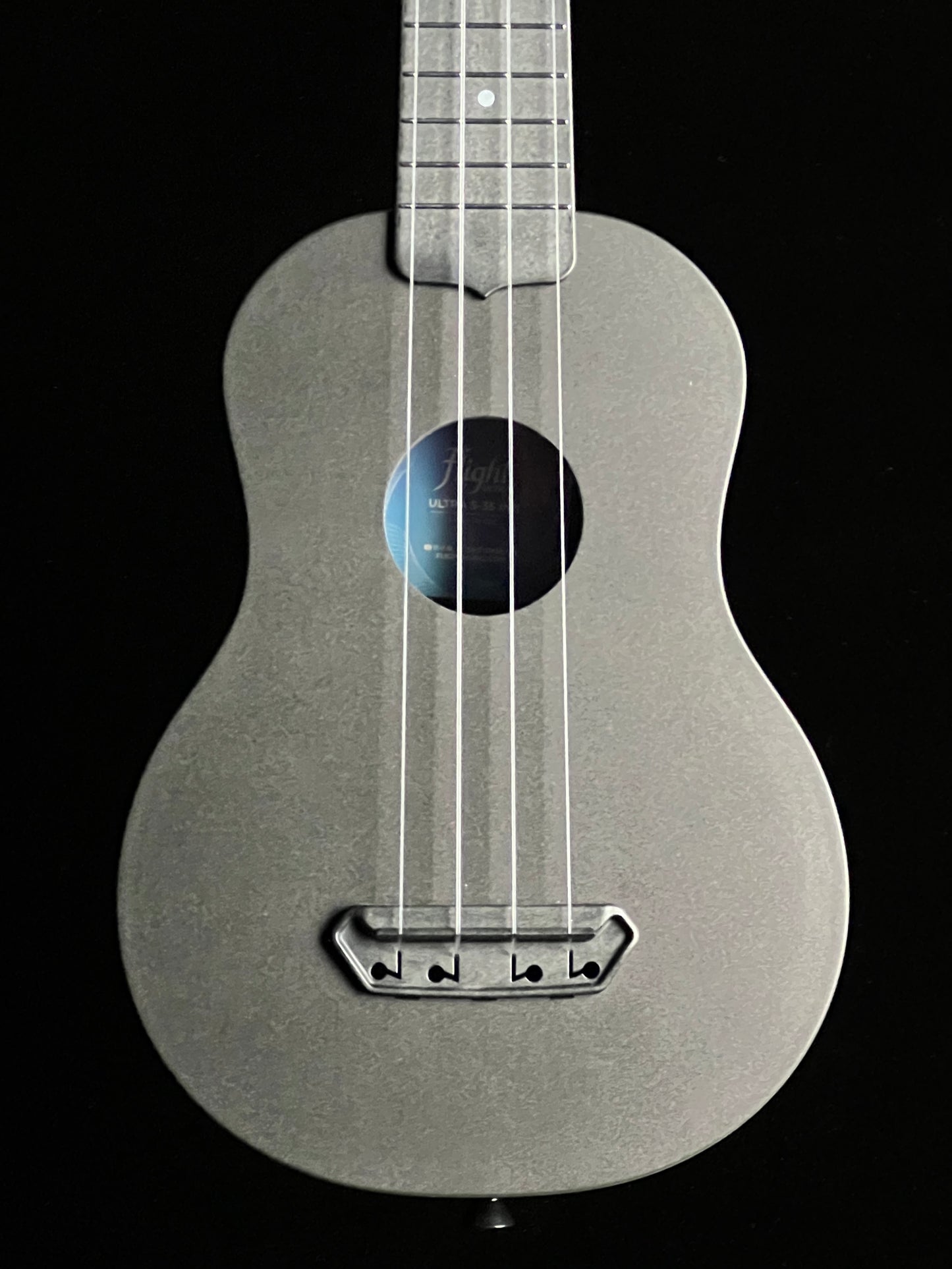 Sold - Flight Ultra Travel Soprano Ukulele - UTS-35 Ink - Black