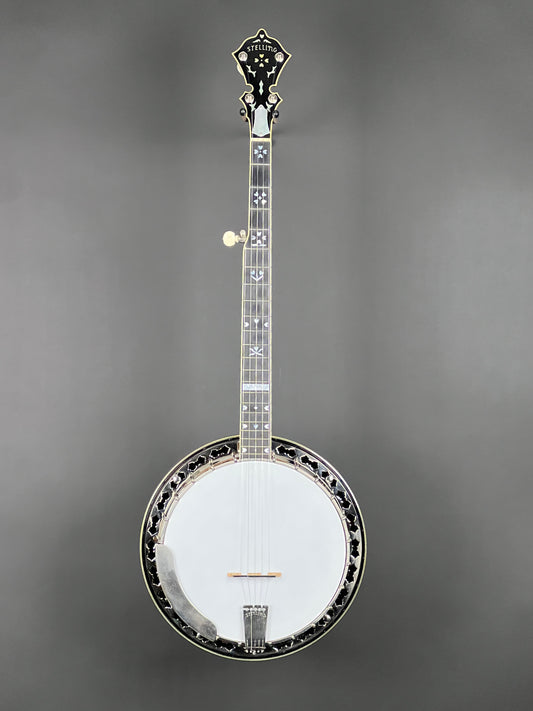 SOLD - 2005 Stelling Master Flower 5 String Banjo - Used
