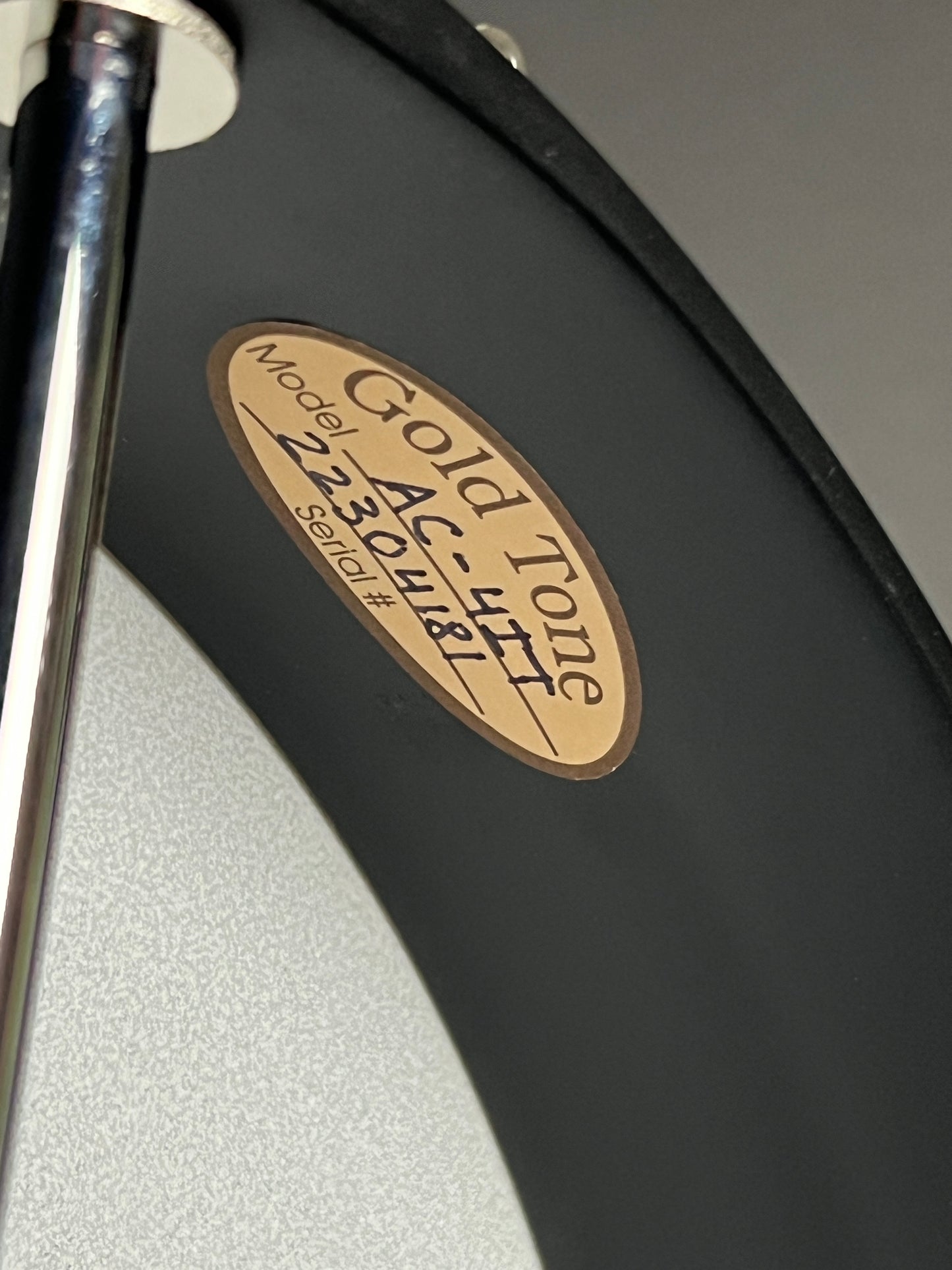 SOLD - Gold Tone Acoustic Composite 4-String Openback Irish Tenor Banjo - New