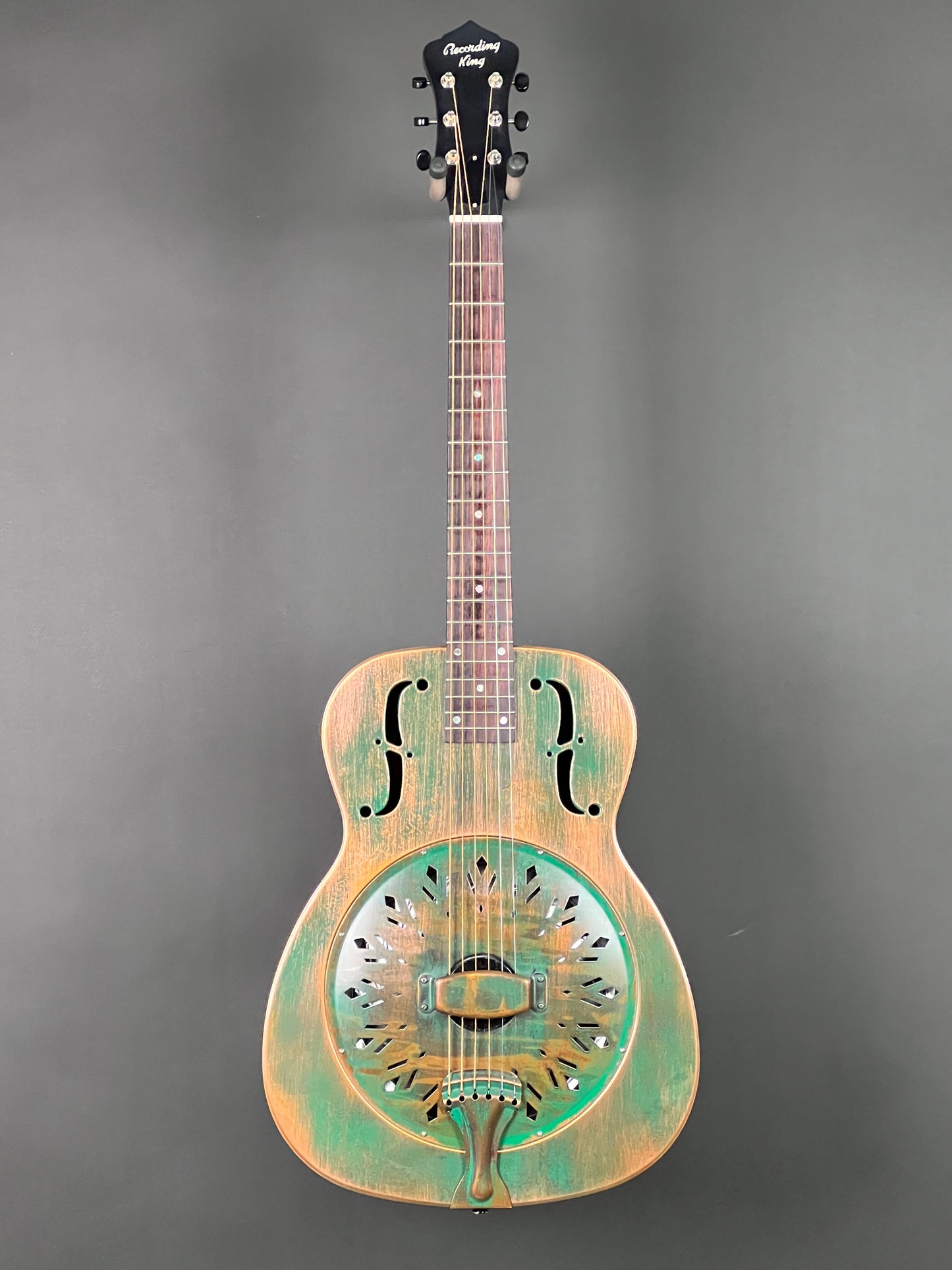 SOLD - Recording King Swamp Dog Style-O Resonator RM-997-VG - New