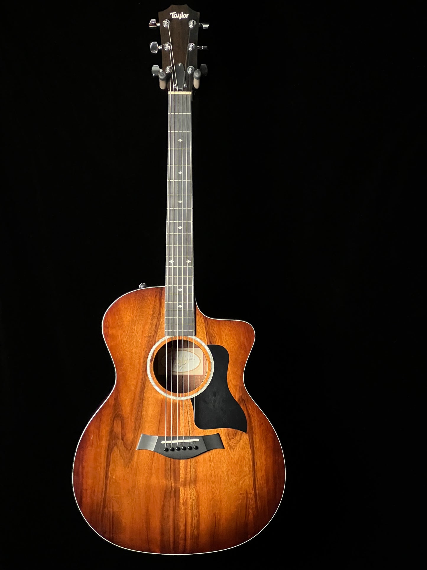 Taylor 224ce-K DLX Solid Koa Top Cutaway Acoustic Guitar with ES2 Pickup - Used