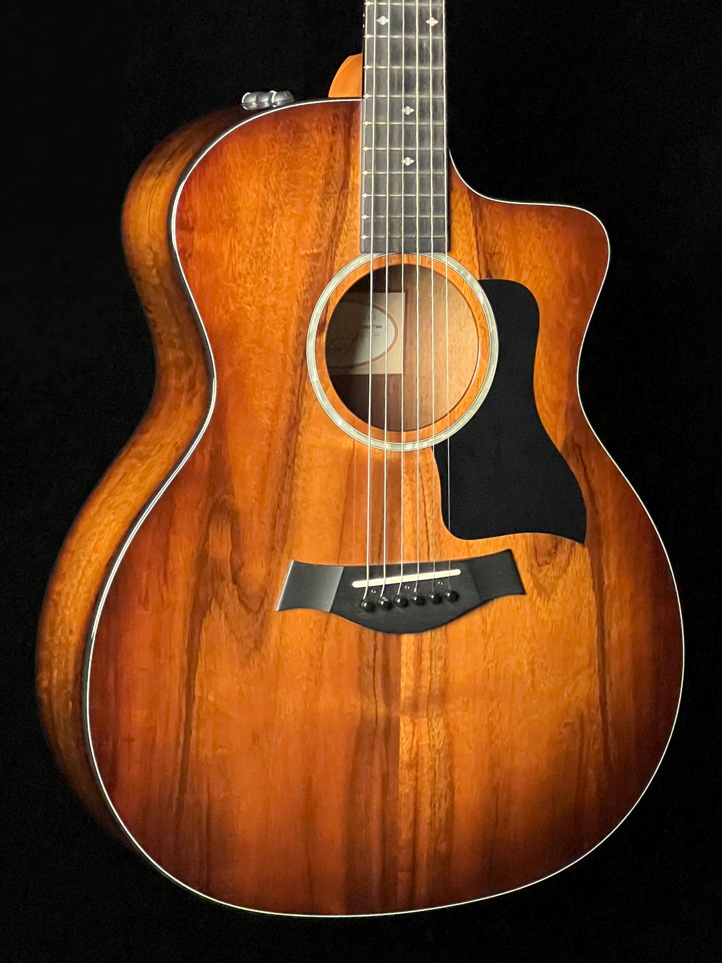 Taylor 224ce-K DLX Solid Koa Top Cutaway Acoustic Guitar with ES2 Pickup - Used