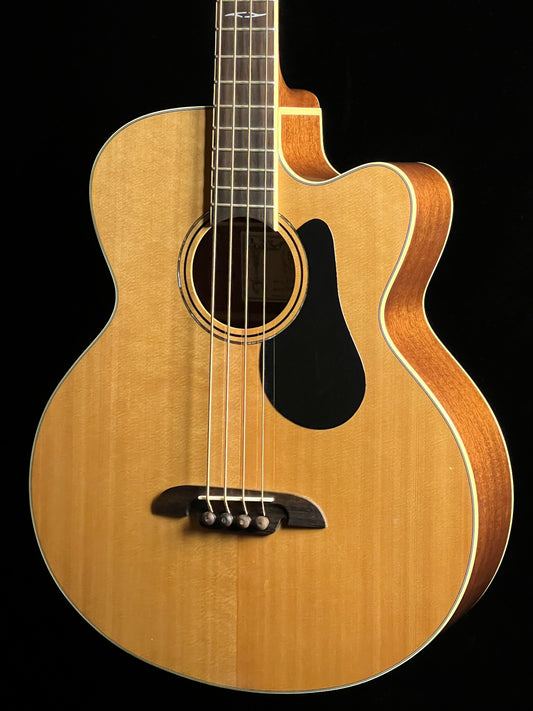 2015 Alvarez AB60CE Acoustic Bass Cutaway 50th Anniversary Sitka Spruce/Mahogany with Electronics- Used