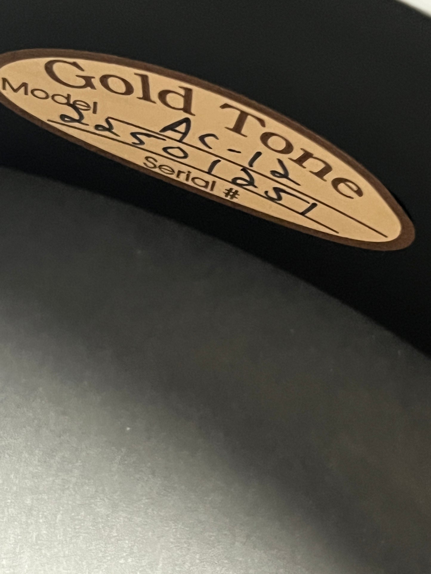 Gold Tone AC-12 Acoustic Composite 12" 5-string Openback Banjo - New