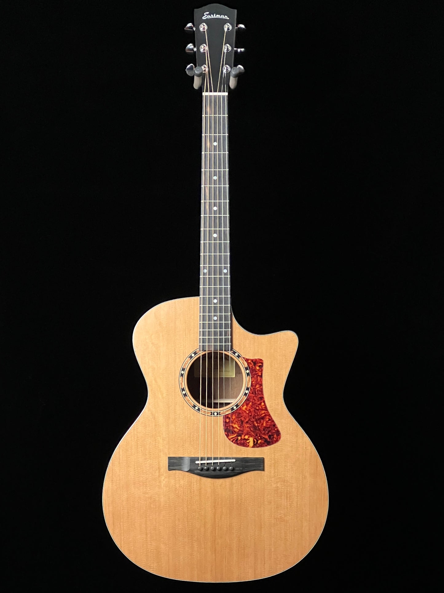 Eastman AC122-2CE Cedar and Sapele Cutaway Acoustic Guitar - New