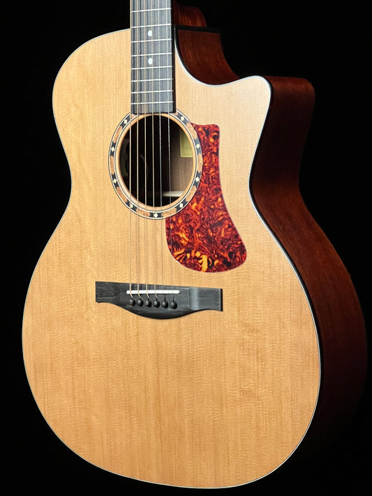 Sold - Eastman AC122-2CE Grand Auditorium Cutaway Cedar/Sapele Acoustic Guitar - New