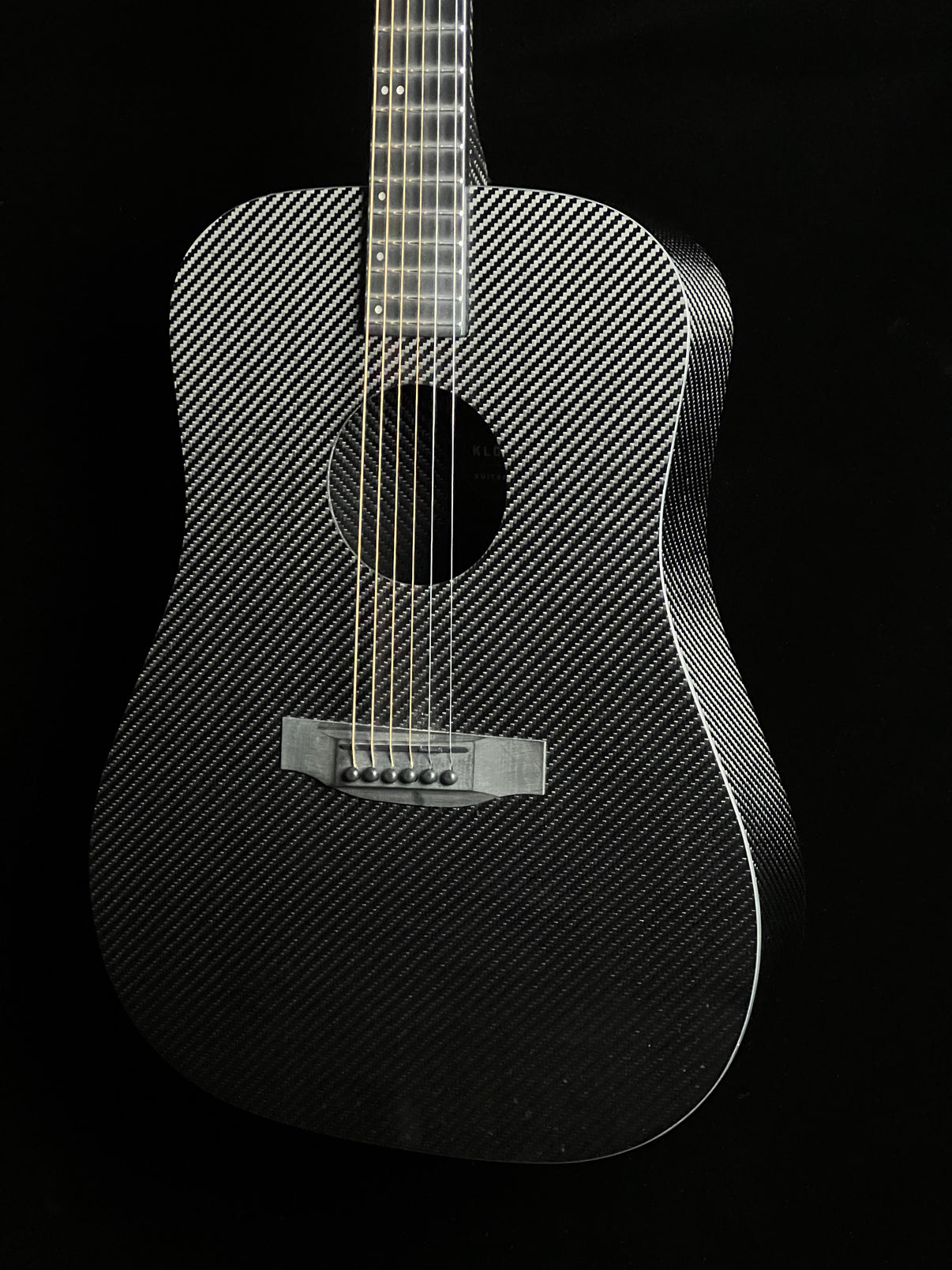 KLOS Carbon Fiber Full Size Dreadnought Guitar New Papaw Odells
