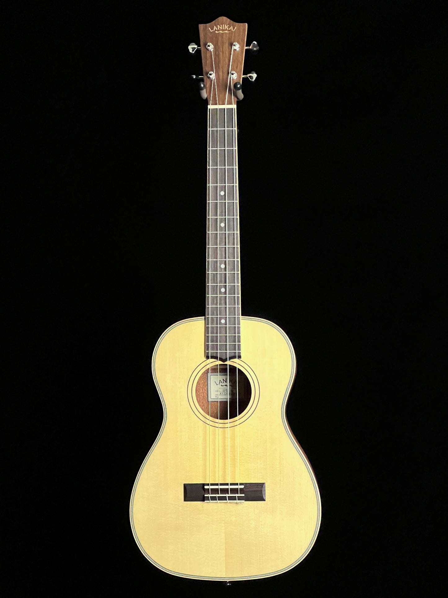 Lanikai Solid Spruce Top Morado Back and Sides Baritone Ukulele - New