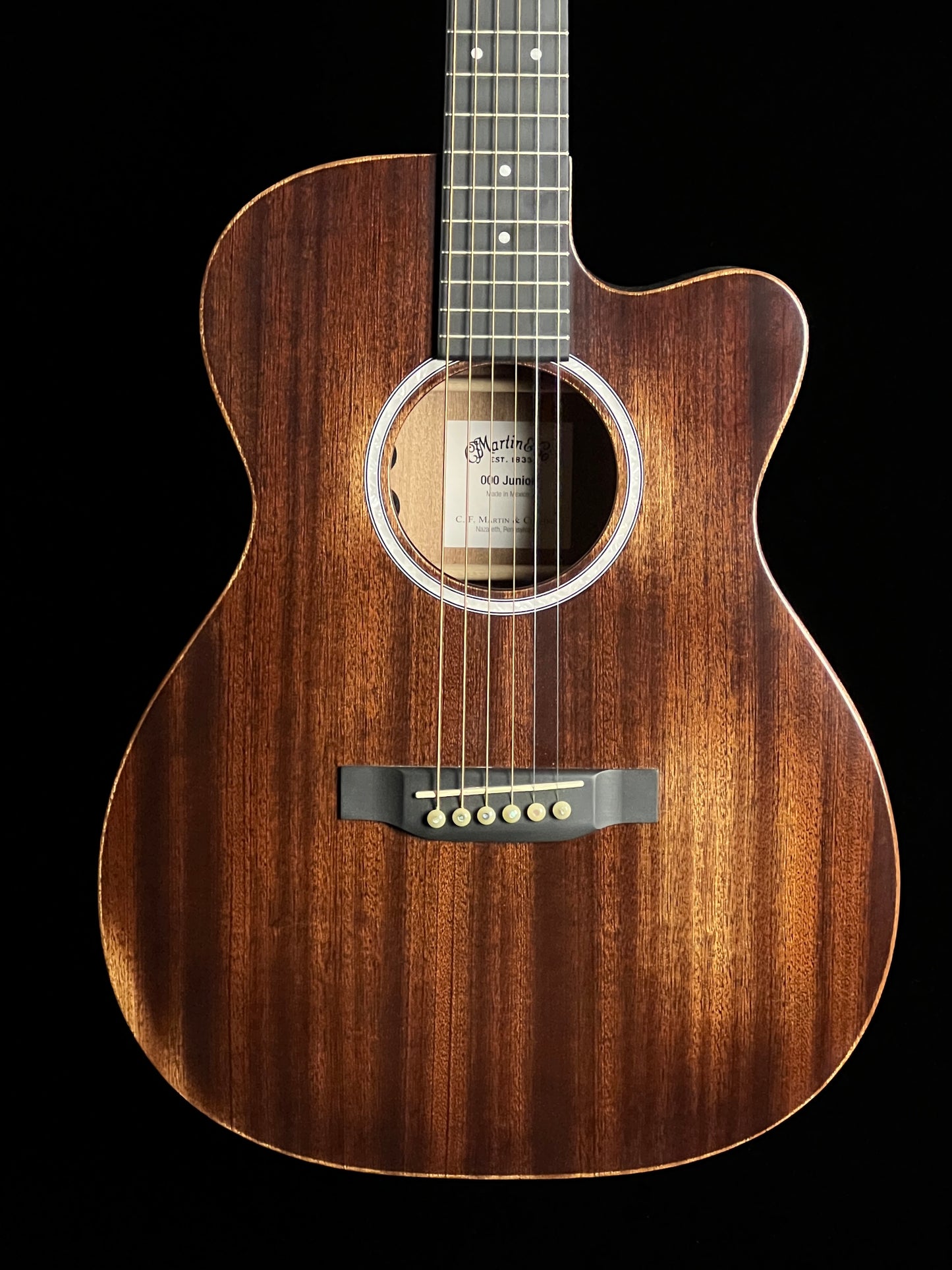SOLD - Martin 000C-JR10 StreetMaster Cutaway Acoustic Guitar - Used