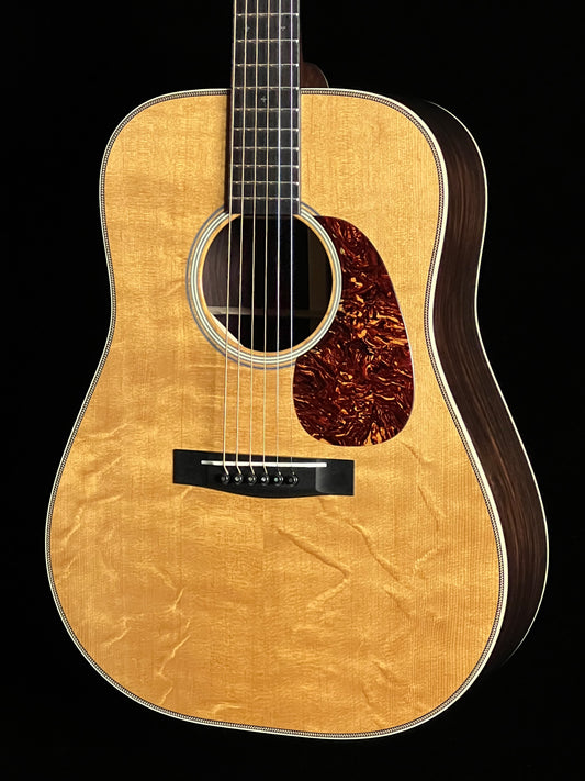 Huss & Dalton TD-R Custom Dreadnought Acoustic Guitar Thermo-Cured Bear-Claw Sitka Spruce/Figured Indian Rosewood - New