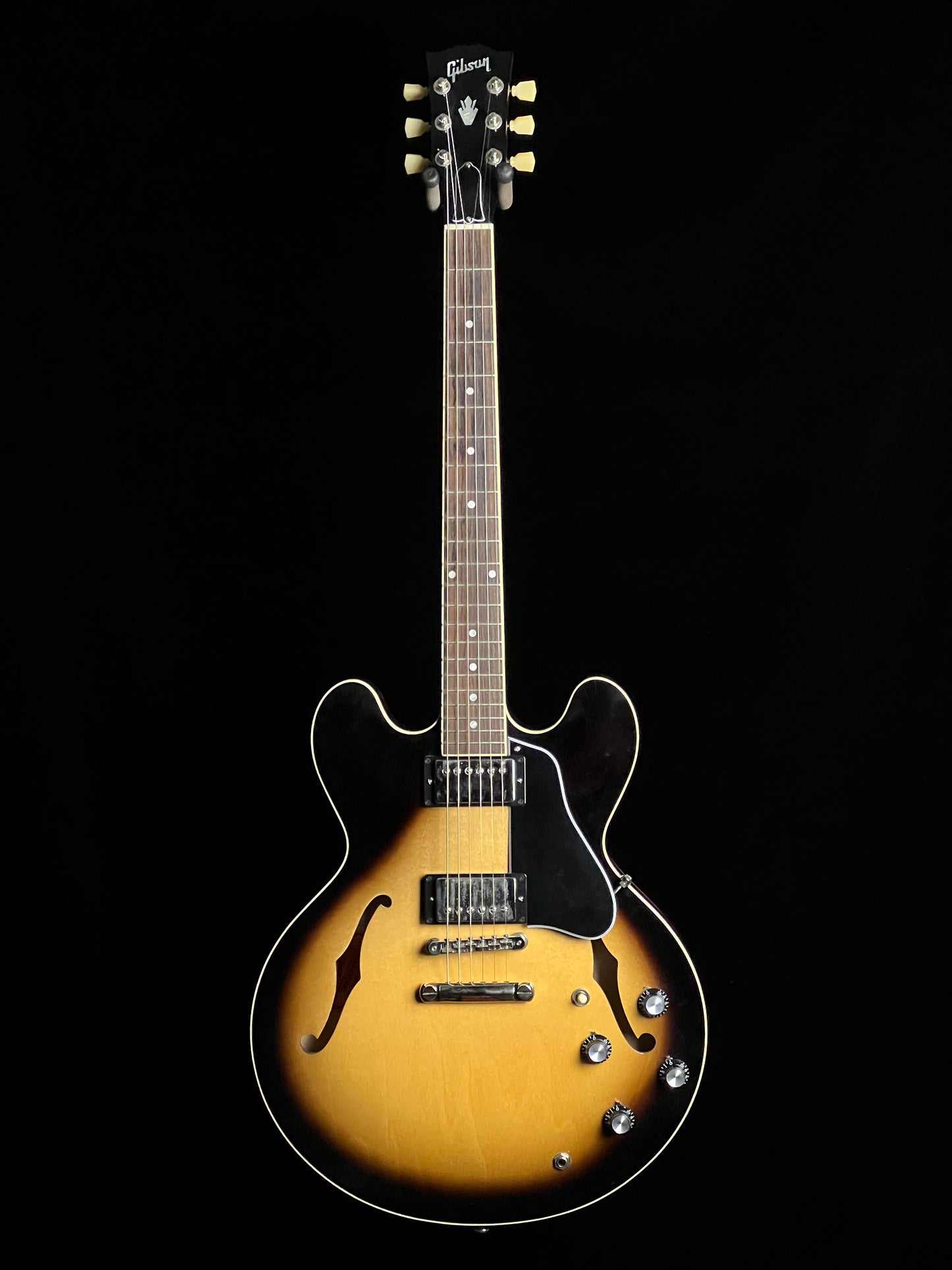 2022 Gibson ES-335 Gloss Semi-Hollowbody Vintage Burst Electric Guitar - Used