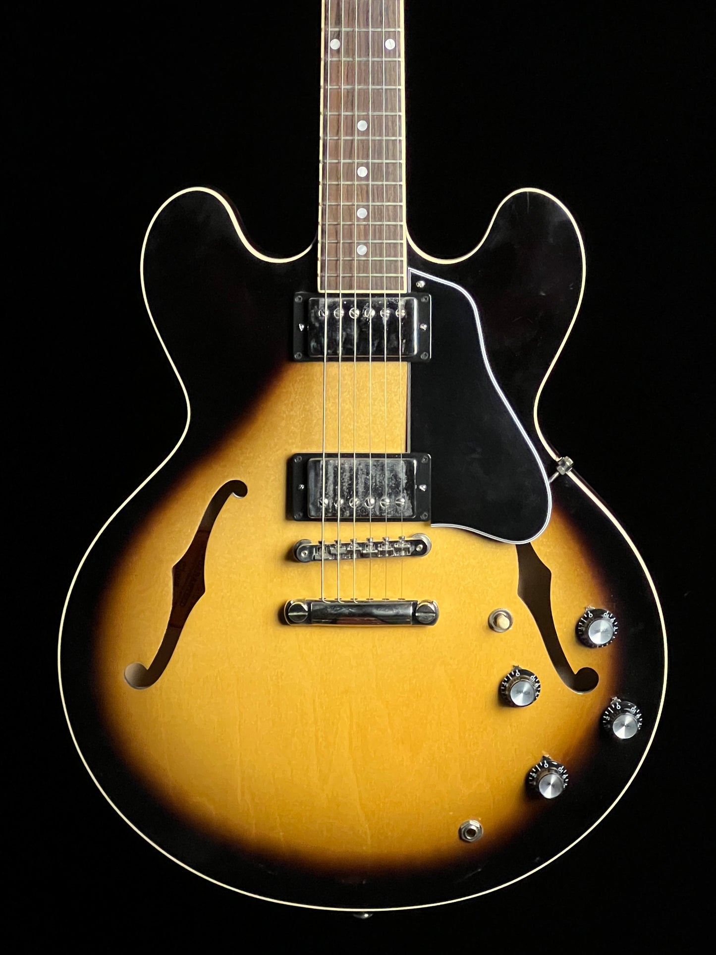 2022 Gibson ES-335 Gloss Semi-Hollowbody Vintage Burst Electric Guitar - Used