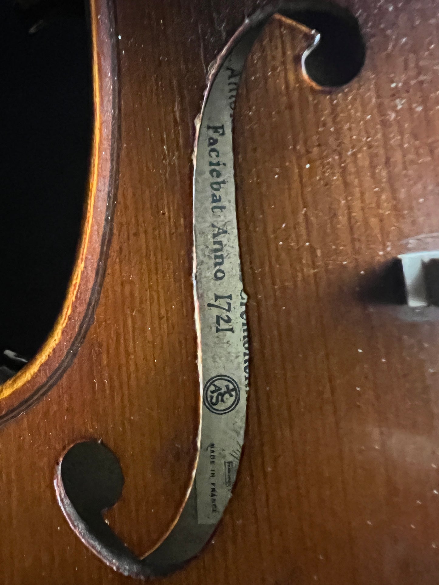 SOLD - Copie de Antonius Stradiuarius Cremonenfis Fasciebat Anno 1721 Violin - Used