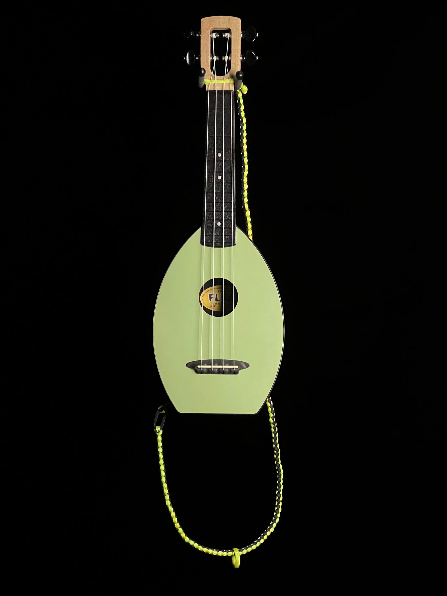 SOLD - Magic Fluke Flea Pistachio Green Soprano Ukulele - Used