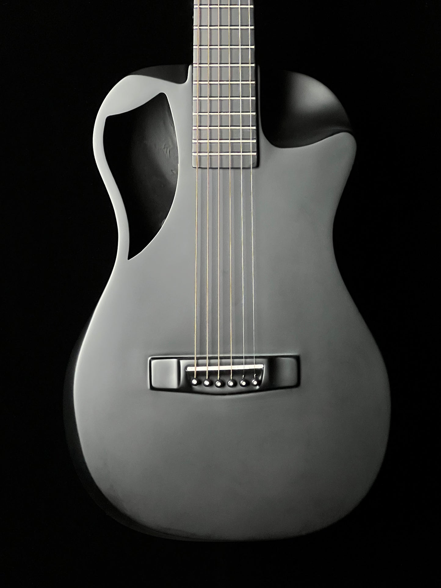Journey Carbon Fiber OF660M Travel Acoustic Guitar Black Matte - New