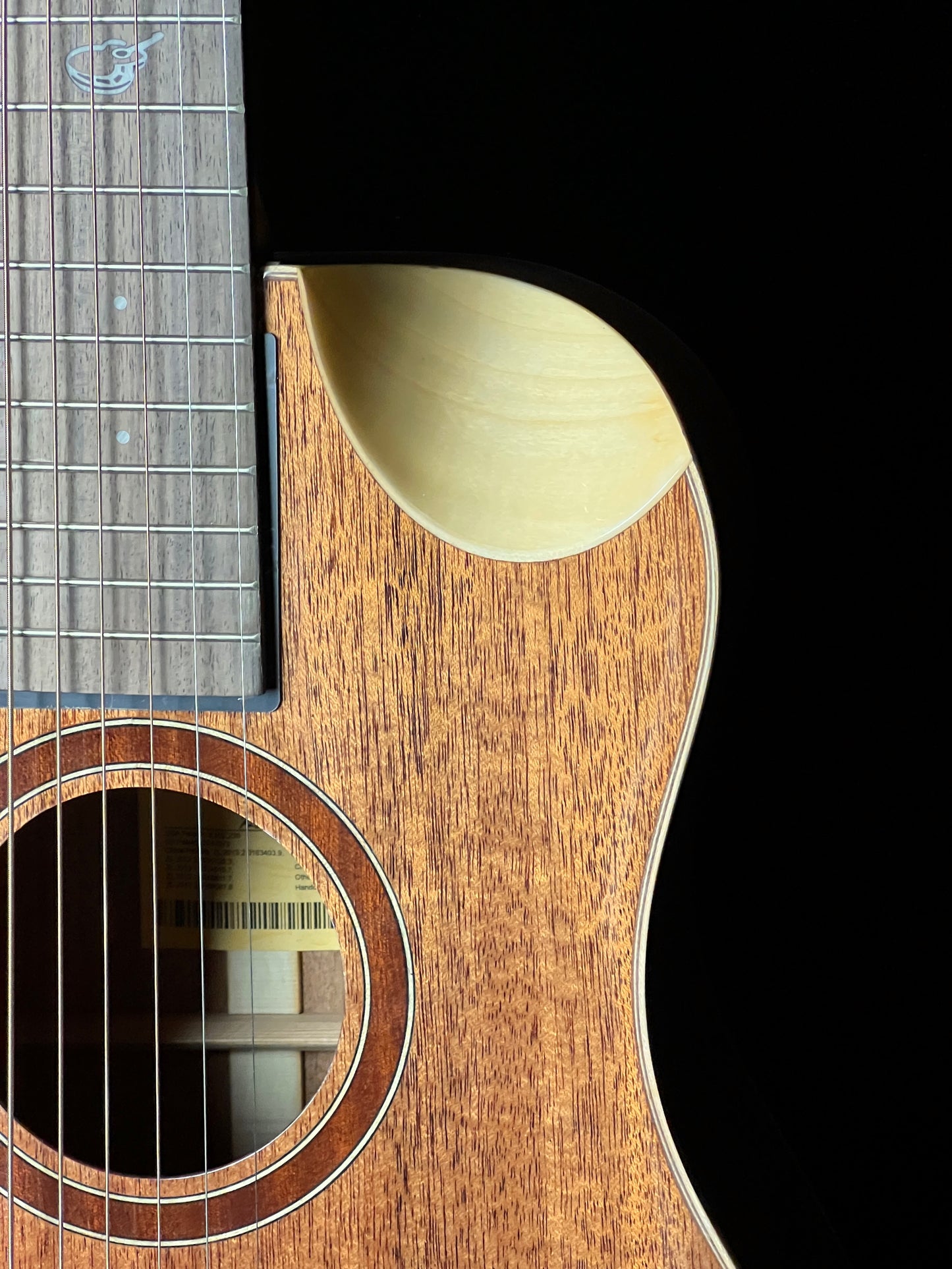 Journey Overhead OF312C Travel Acoustic Guitar All African Mahogany - New