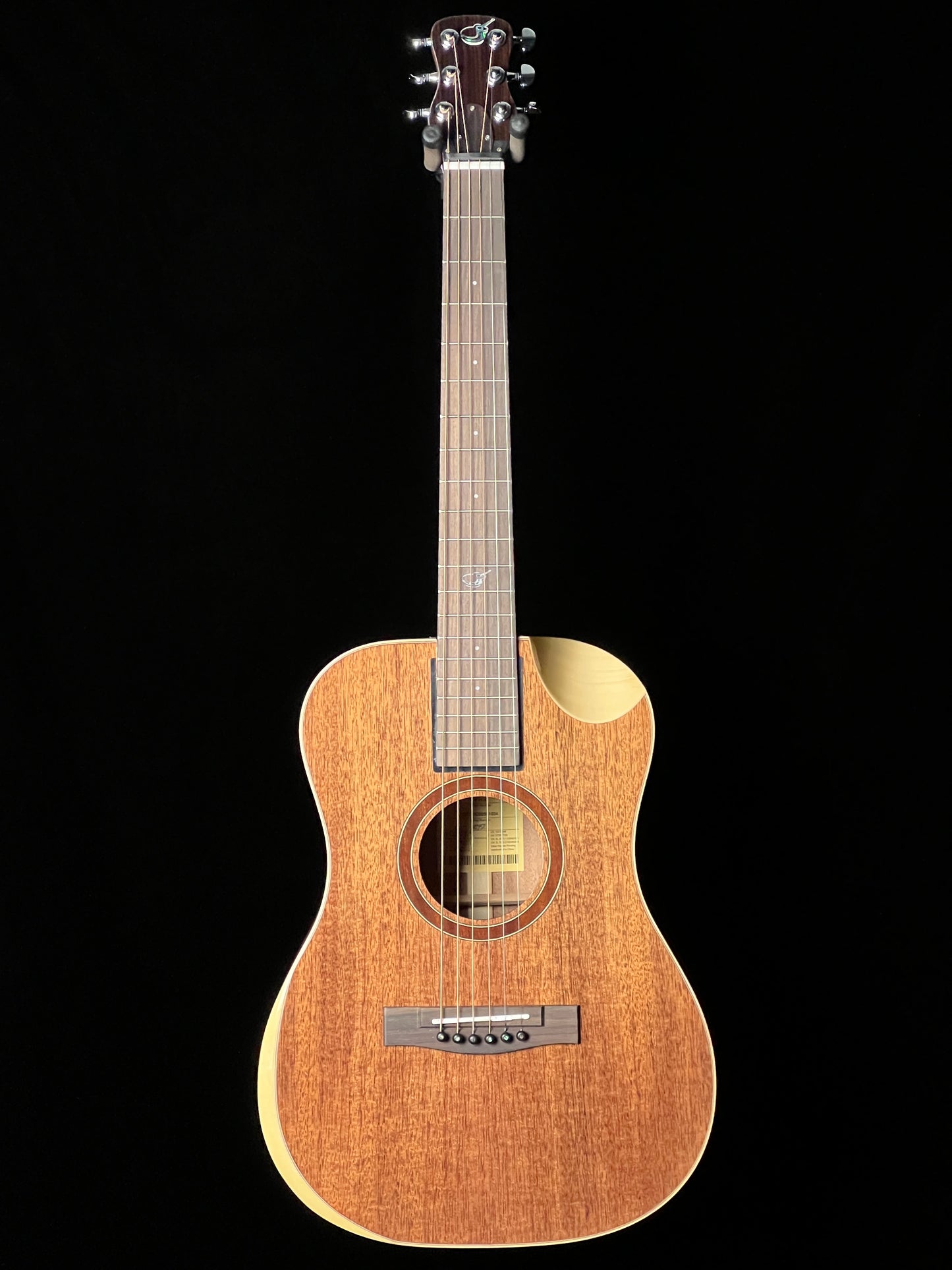 Journey Overhead OF312C Travel Acoustic Guitar All African Mahogany - New