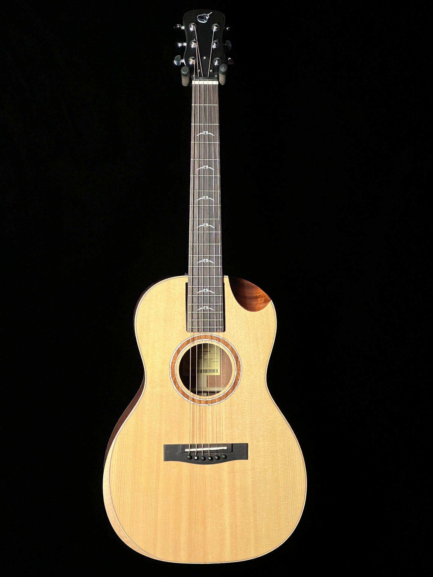 Journey Parlor Travel Guitar FP41213C Solid Sitka/ Solid African Mahogany Acoustic Guitar - New