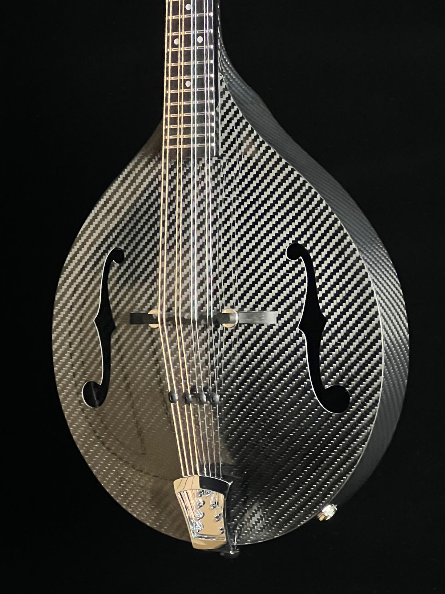 KLŌS A-Style Mandolin Carbon Fiber with K&K Pickup - New