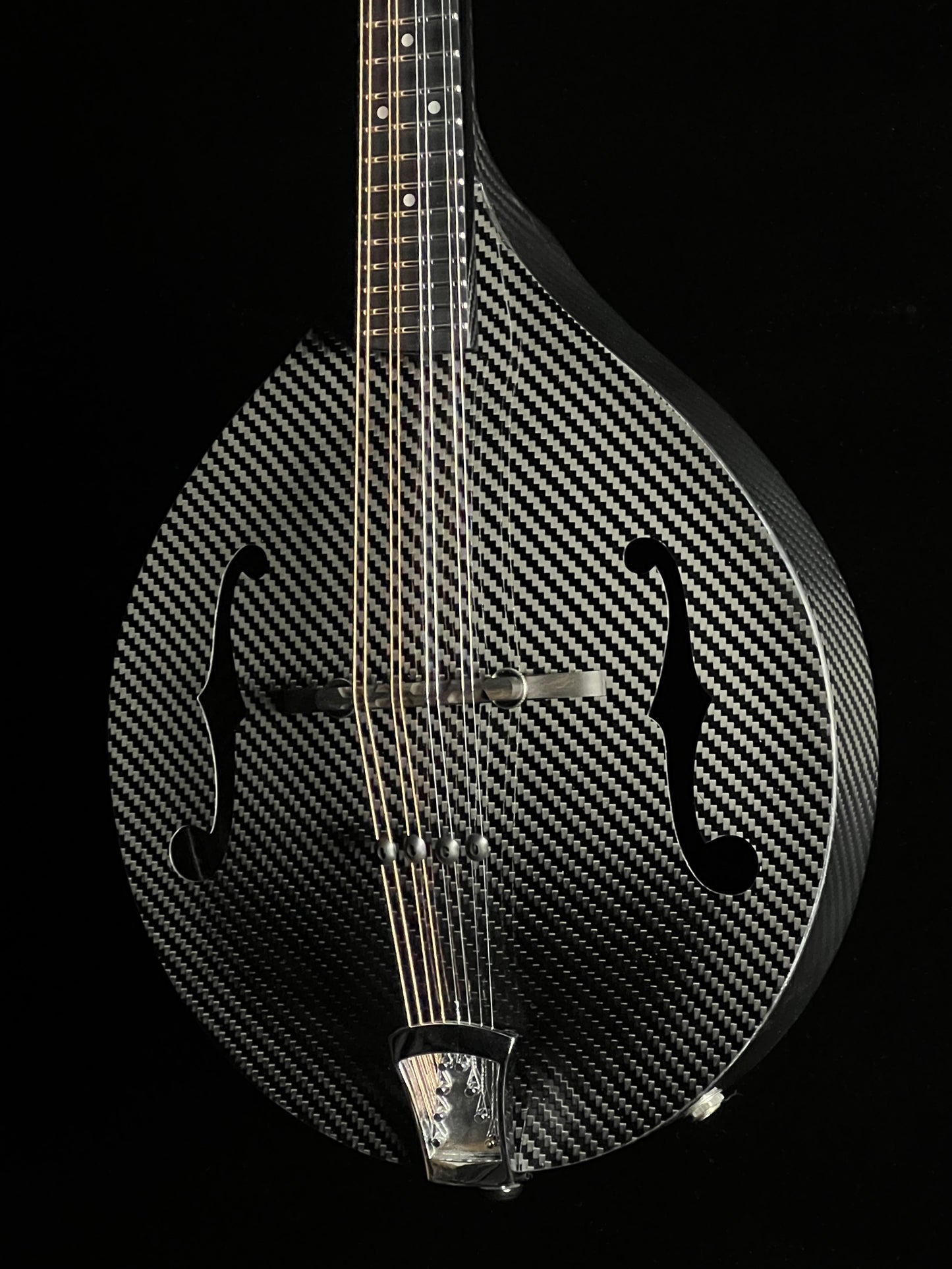 KLŌS Carbon Fiber Mandolin A-Style with K&K Twin Pickup - New