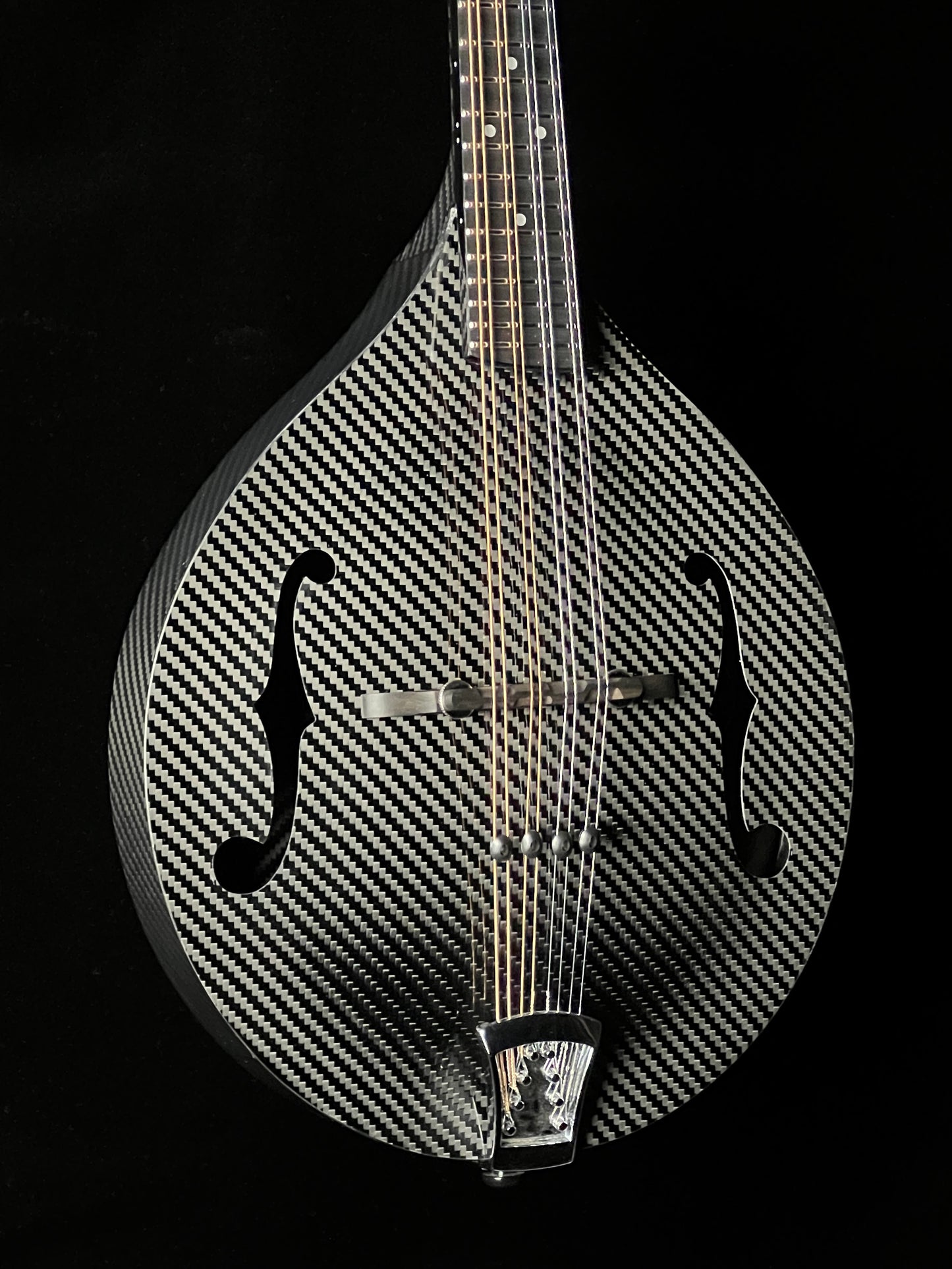 KLŌS Carbon Fiber Mandolin A-Style with K&K Twin Pickup - New