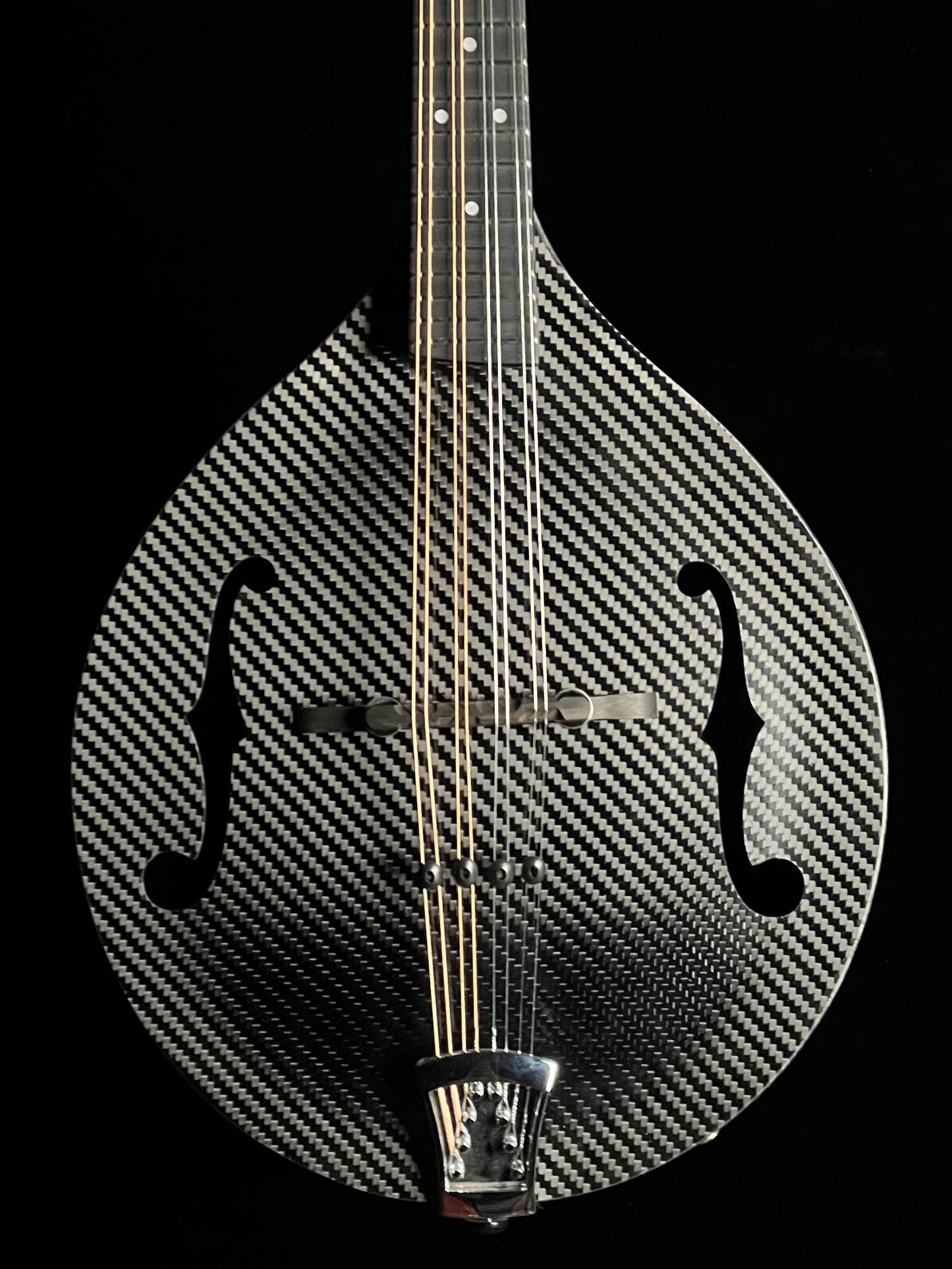 KLŌS Carbon Fiber Mandolin A-Style with K&K Twin Pickup - New