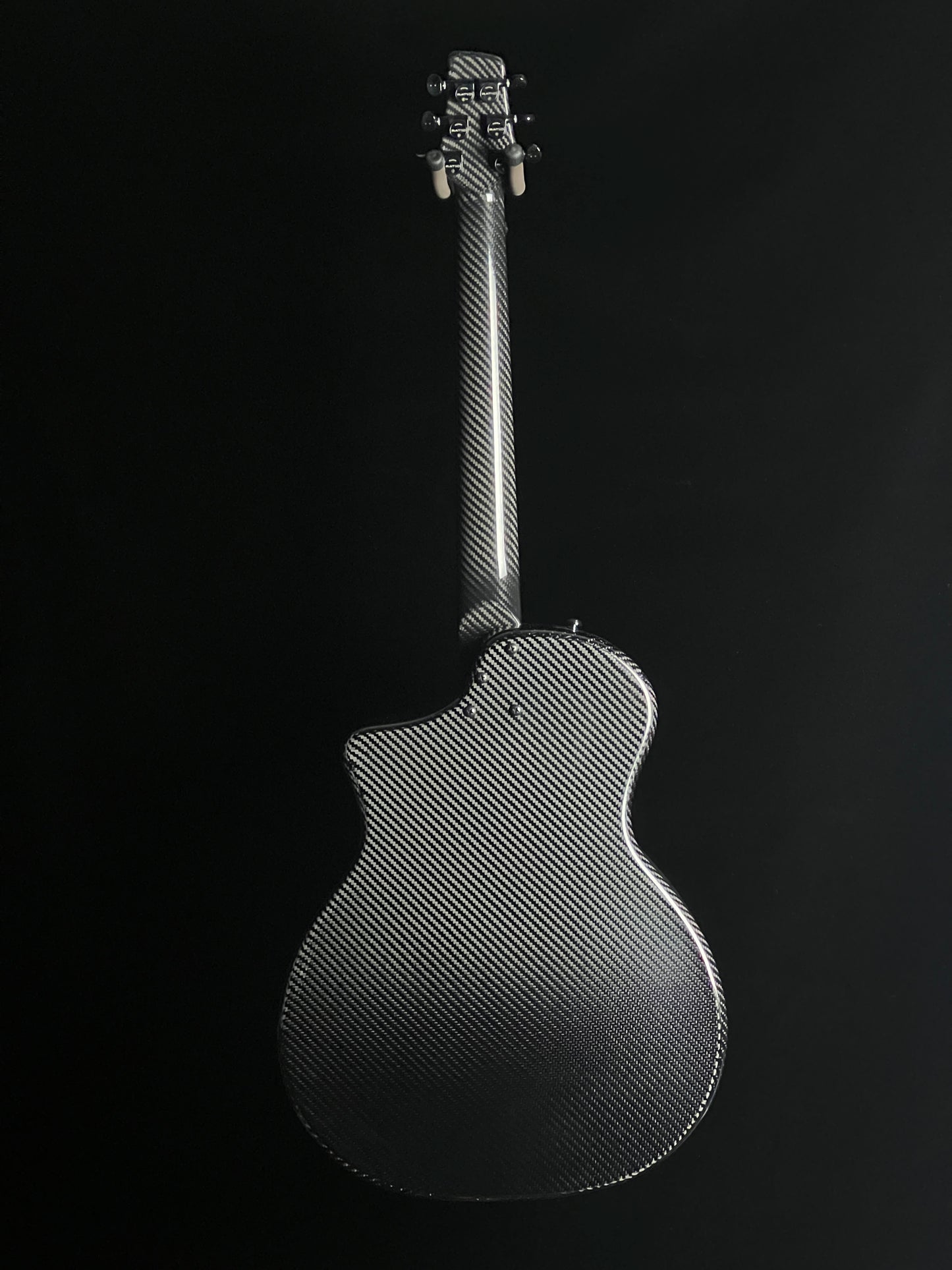 KLOS Grand Cutaway Mini Carbon Fiber Guitar with Fishman Pickup - New