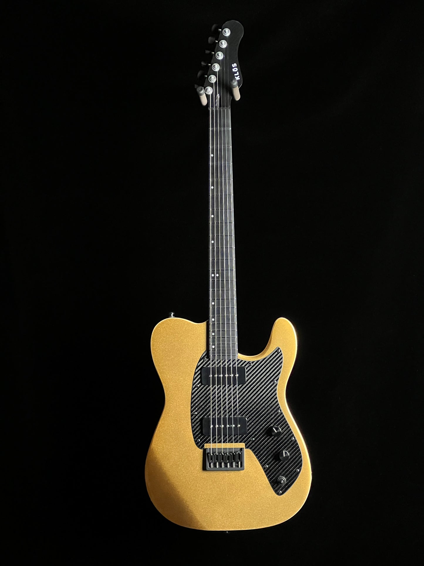 KLOS Telomere 22 Fret Custom Series Electric Guitar Mahogany Gold - New