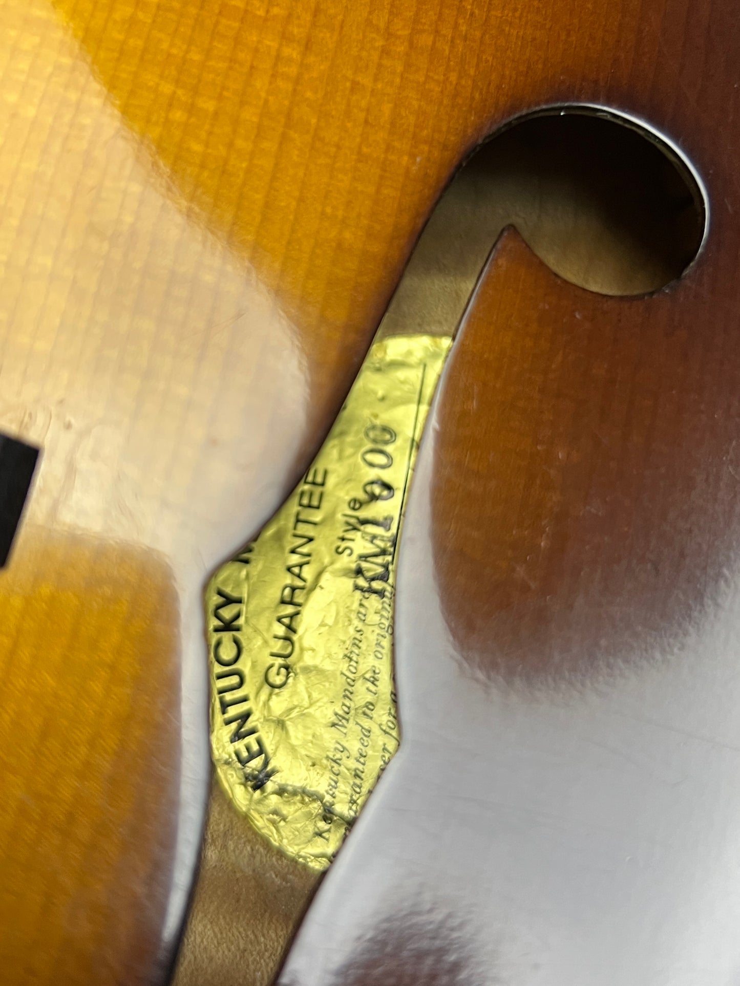 SOLD - Kentucky KM-1000 F-Style Mandolin - Used