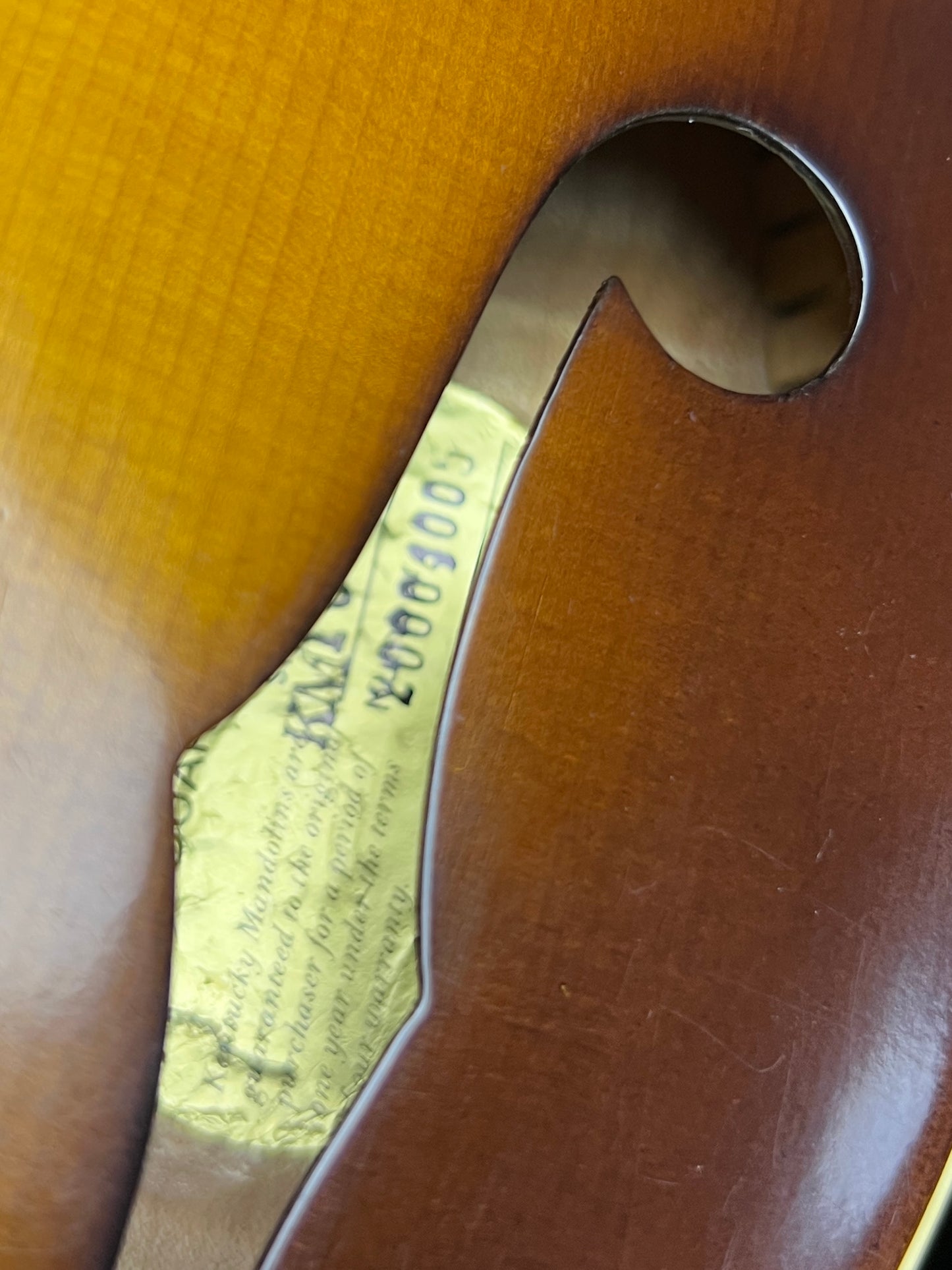 SOLD - Kentucky KM-1000 F-Style Mandolin - Used