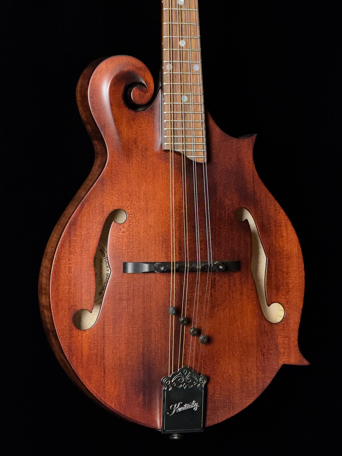 Kentucky KM-606 Solid Carved Spruce/Solid Maple F-Style Mandolin  - New