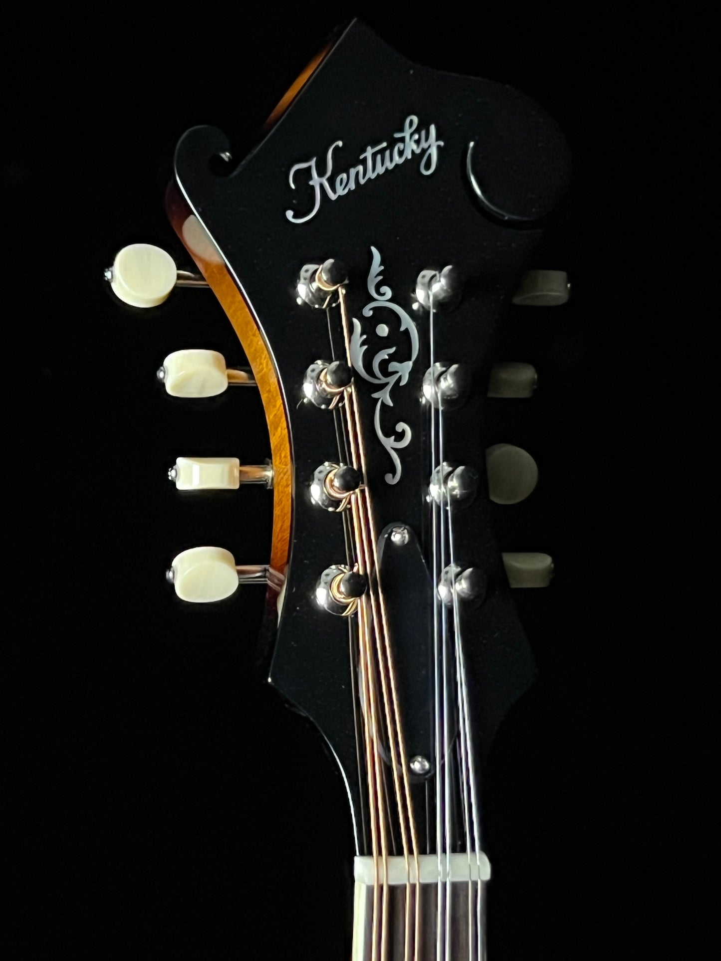 Kentucky KM-750 Deluxe F-Style Mandolin Solid German Spruce/Alpine Maple - Used