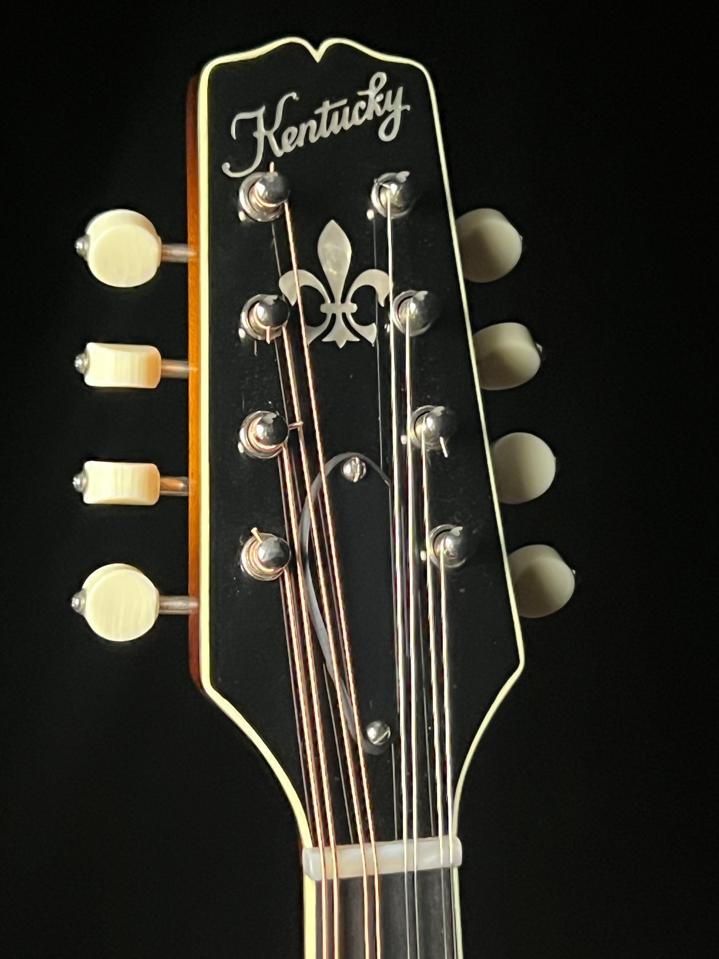 SOLD - Kentucky KM-950 A-Style Mandolin with Pickup Spruce/Maple - Used