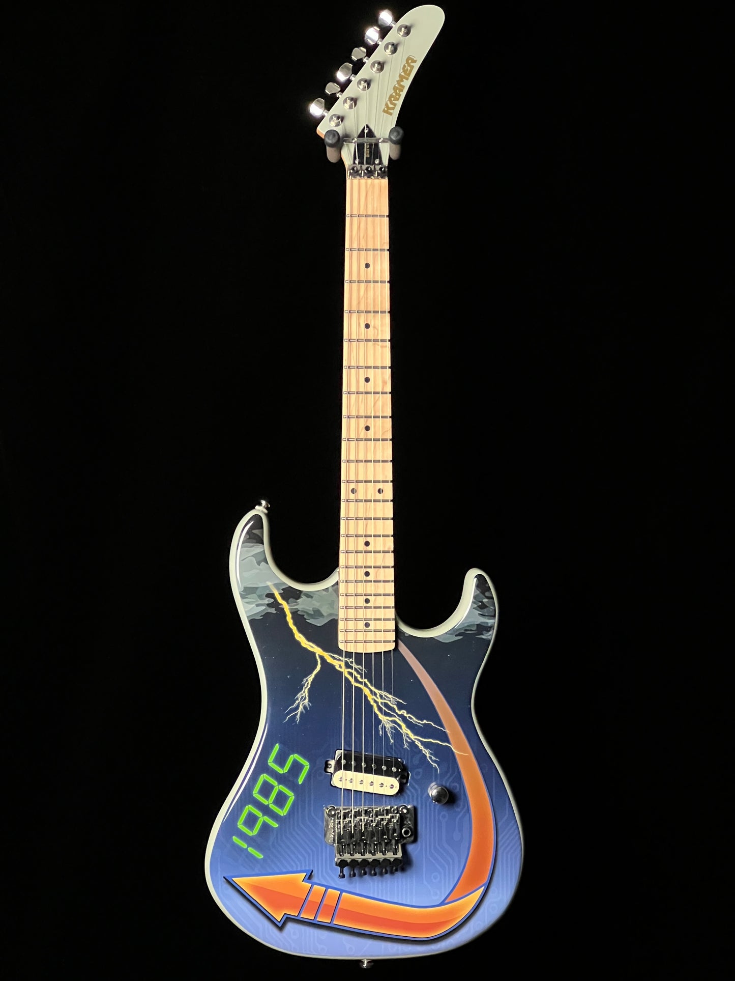 Kramer Baretta, Custom Graphics - Time Machine Exclusive Electric Guitar - Used