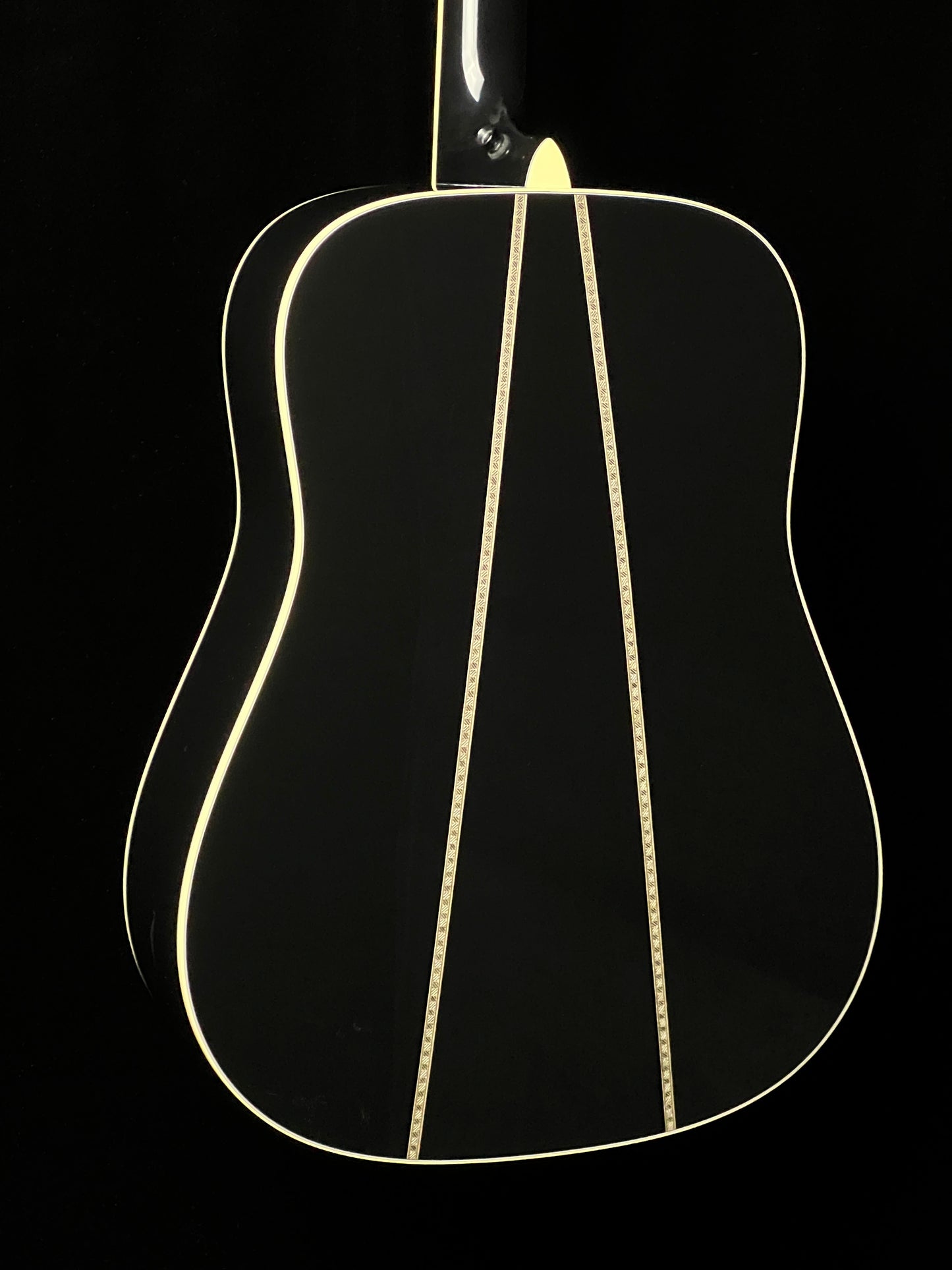 Martin D-35 Johnny Cash All Black Acoustic Guitar Engelmann Spruce/ East Indian Rosewood - Used