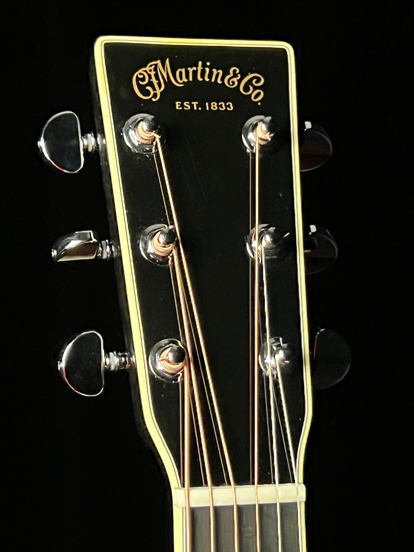 Martin D-35 Johnny Cash All Black Acoustic Guitar Engelmann Spruce/ East Indian Rosewood - Used