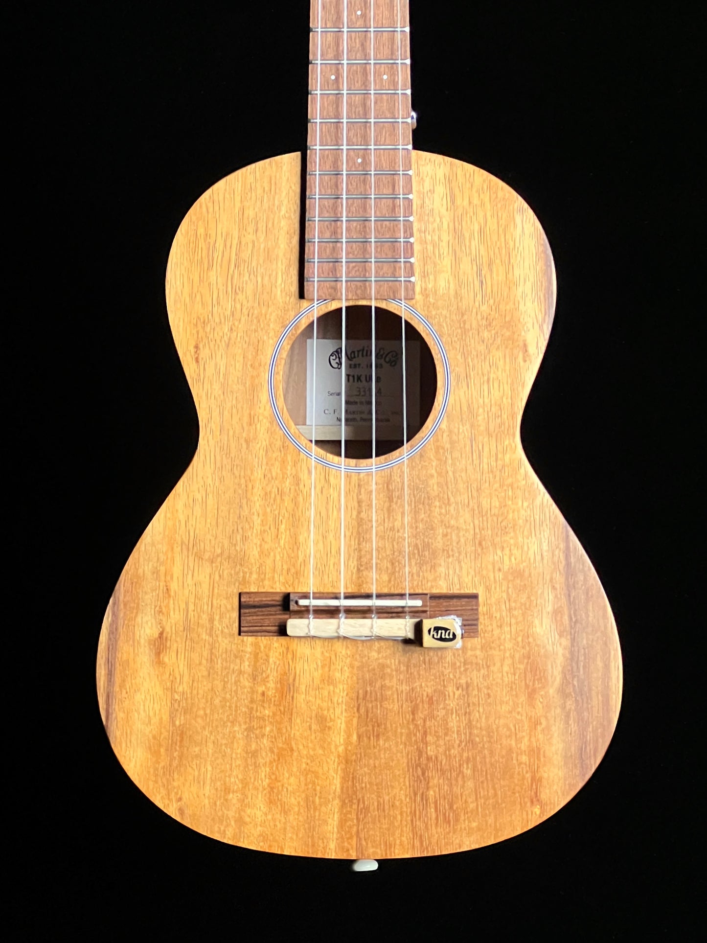 SOLD - Martin T1K Uke Ukulele with KNA Pick Up - Used