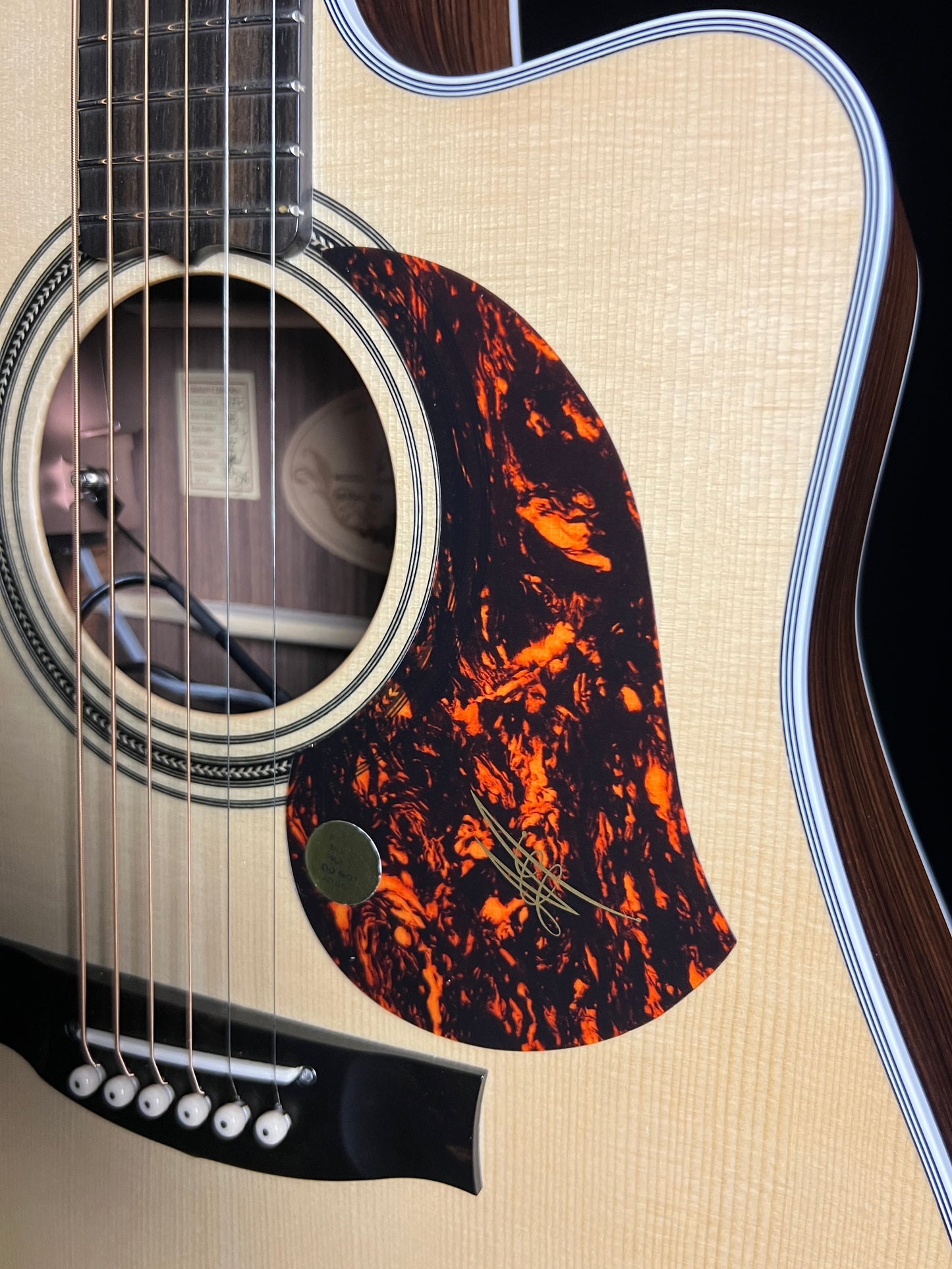 Maton ER90C Acoustic Electric Dreadnought Cutaway Spruce/ Indian Rosewood Acoustic Guitar - Used