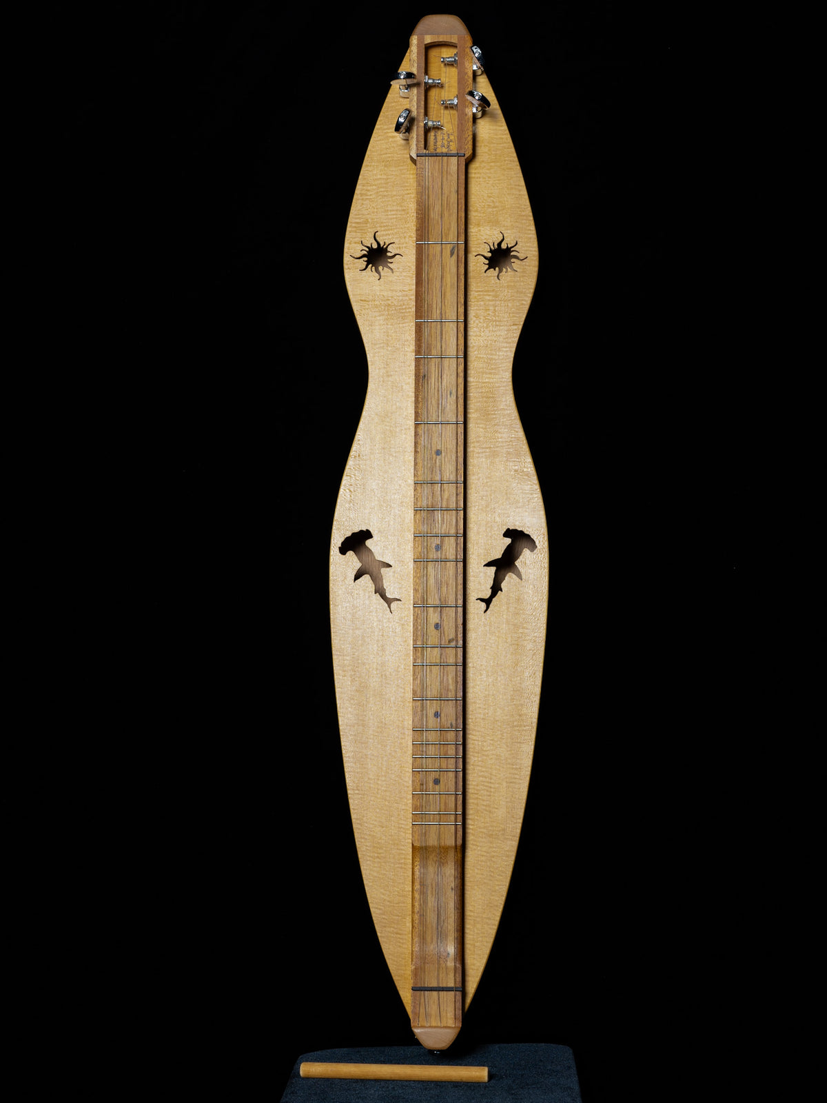 Mountain Dulcimer Custom Hammerhead by Tom Yocky Jr. - Used