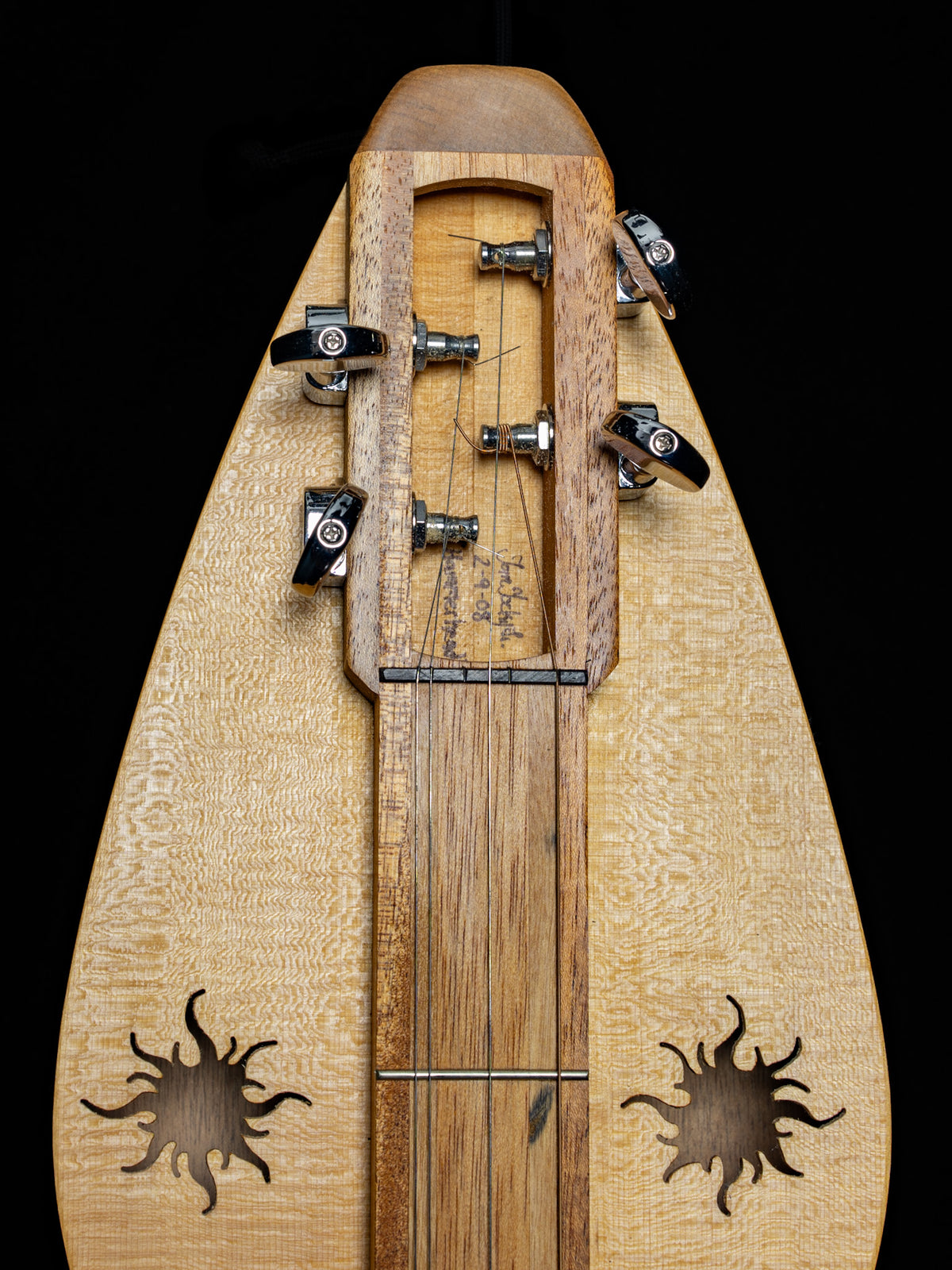 Mountain Dulcimer Custom Hammerhead by Tom Yocky Jr. - Used
