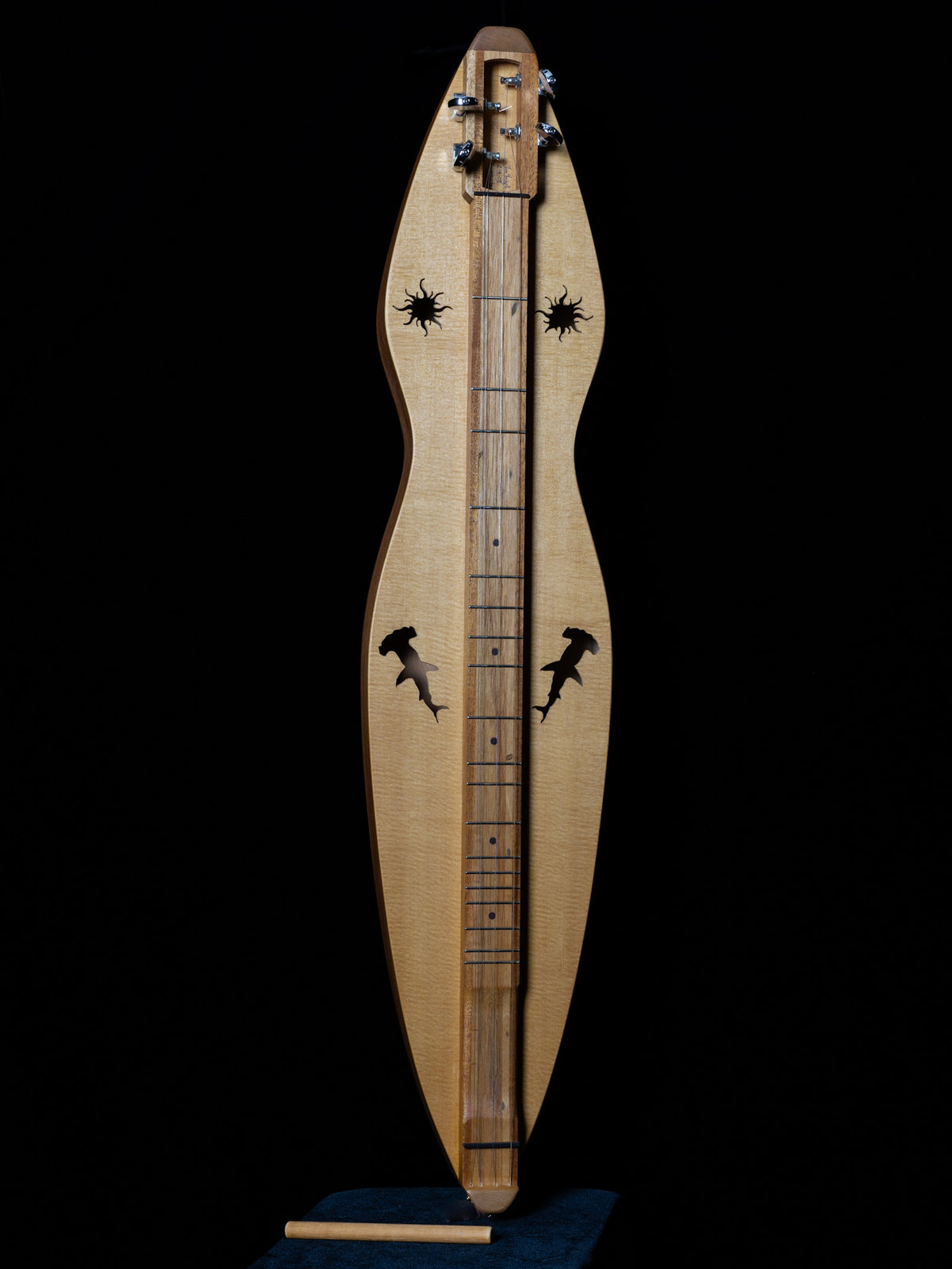 Mountain Dulcimer Custom Hammerhead by Tom Yocky Jr. - Used