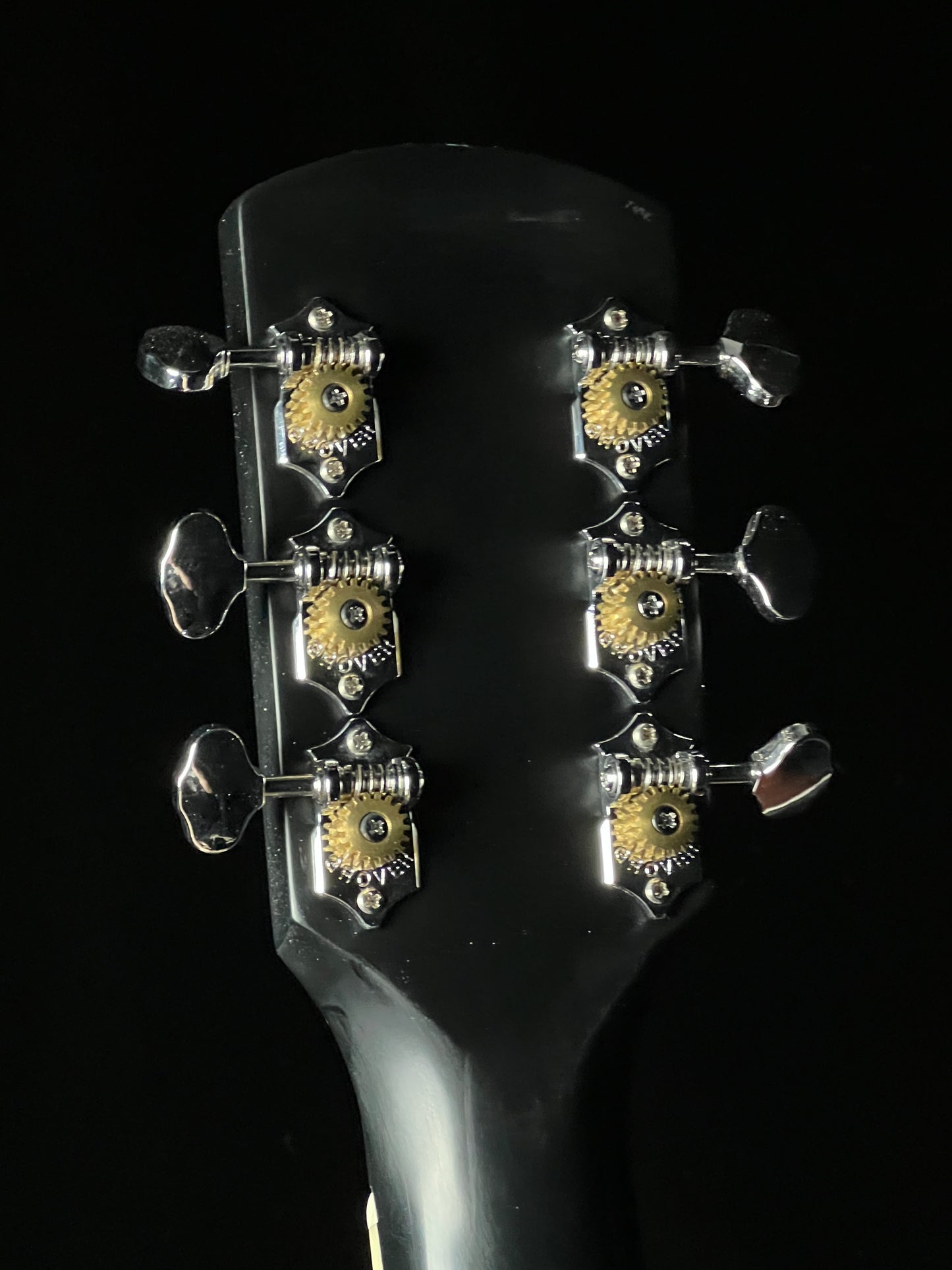 Orangewood Juniper II Black Live Rubber Bridge Parlor Guitar - Used