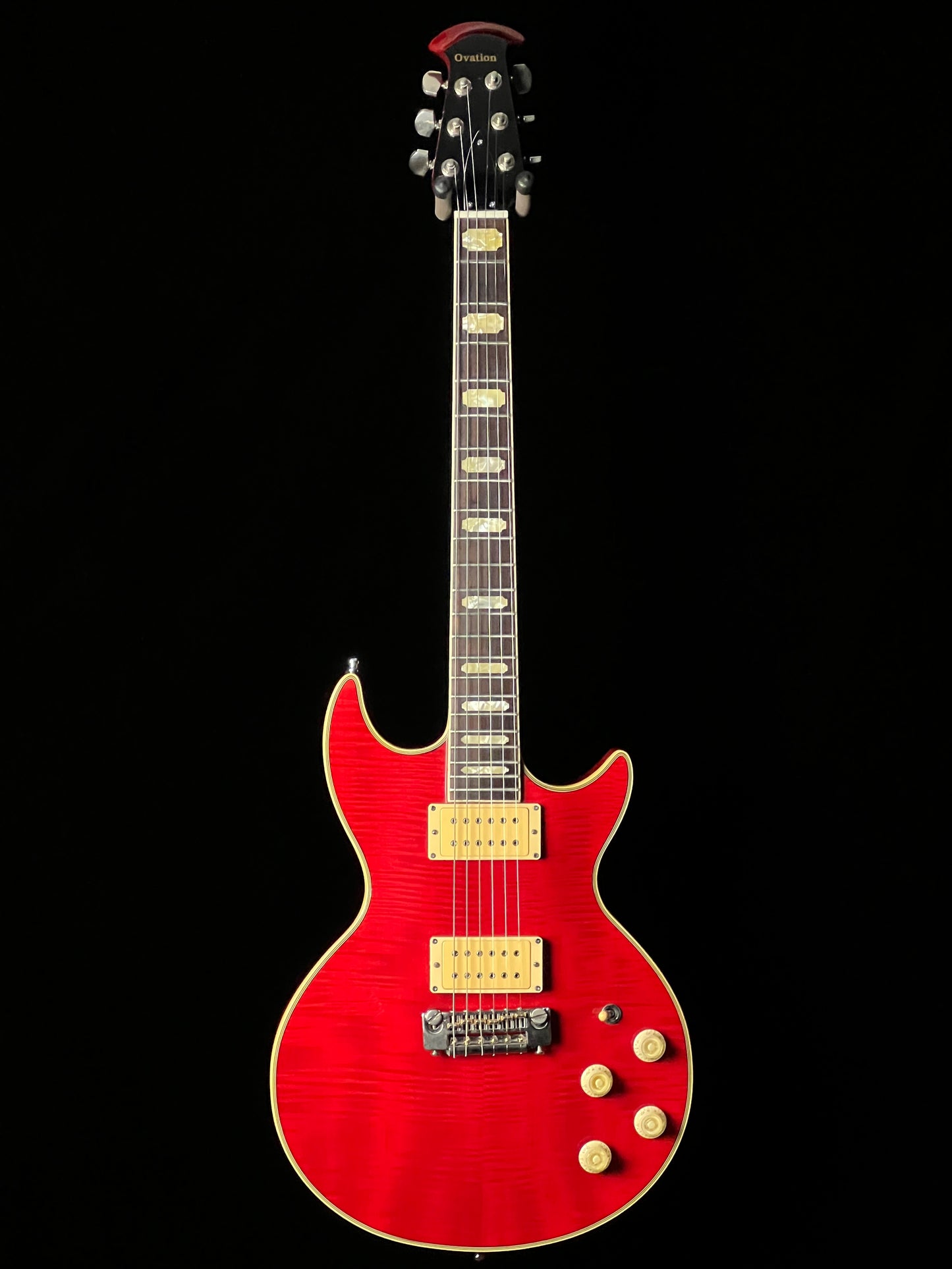 Ovation Ultra GP 1431-E Red Electric Guitar - Used