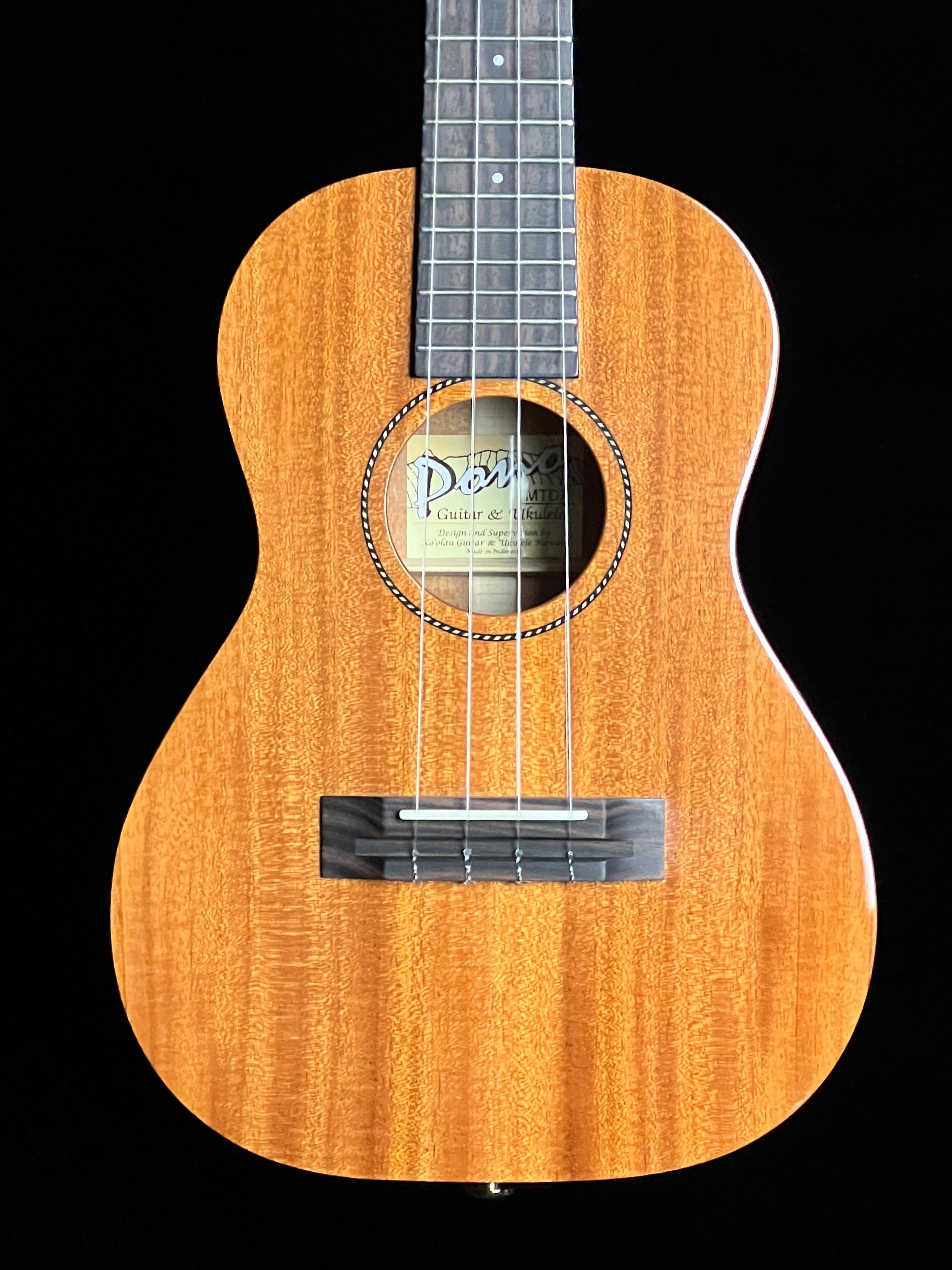 Pono Mahogany Tenor Deluxe MTDX 1660 Ukulele Used Papaw Odells