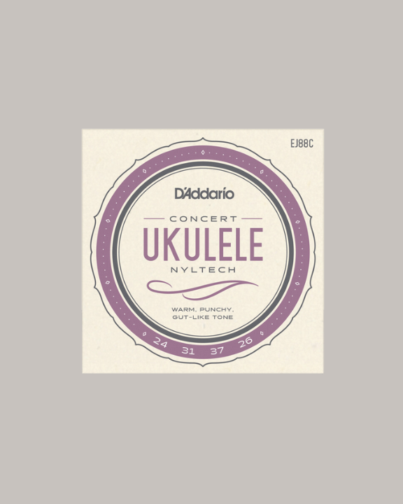 D'Addario Concert Ukulele Nyltech Strings EJ88C