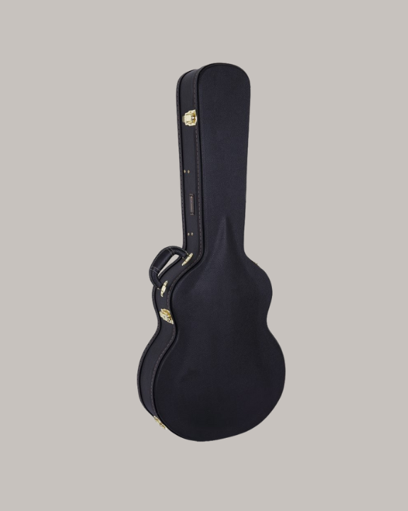 Crossrock OM/OOO 14 Frets Acoustic Guitar Wooden Case