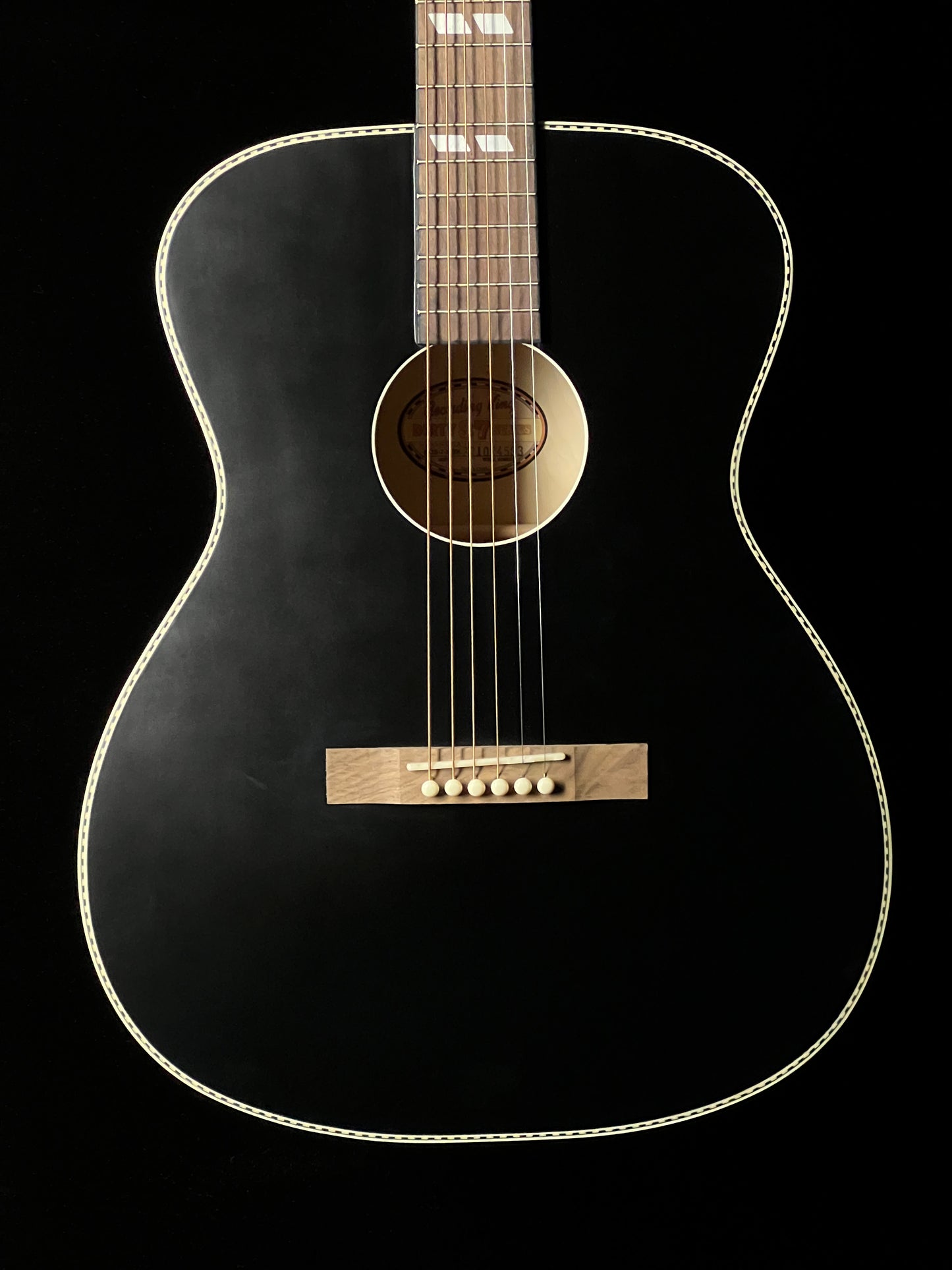 SOLD - Recording King Dirty 30s Series 7 000 - ROS-7-MBK - Matte  Black - New