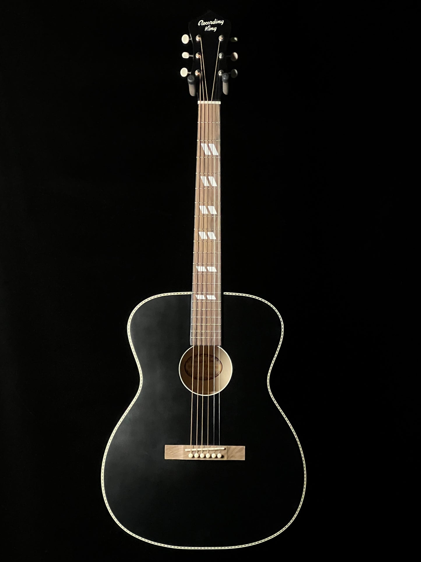 SOLD - Recording King Dirty 30s Series 7 000 - ROS-7-MBK - Matte  Black - New