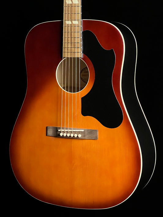 Recording King Dirty 30s Series 7 Dreadnought Tobacco Sunburst Acoustic Guitar RDS-7 - New