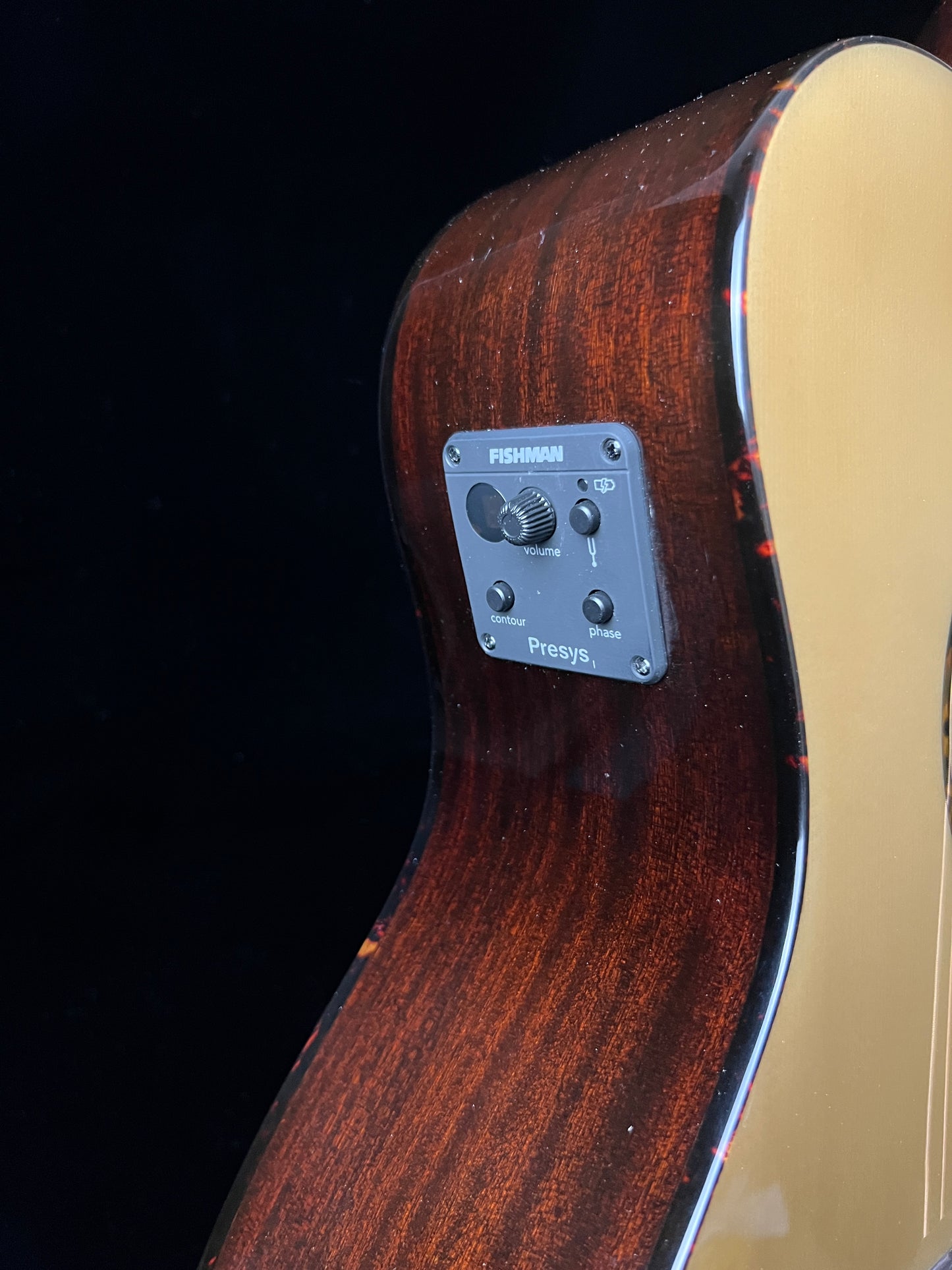 Recording King RGA-G6-CFE5 G6 Grand Auditorium Cutaway with Fishman EQ Solid Spruce / Mahogany Acoustic Guitar - New